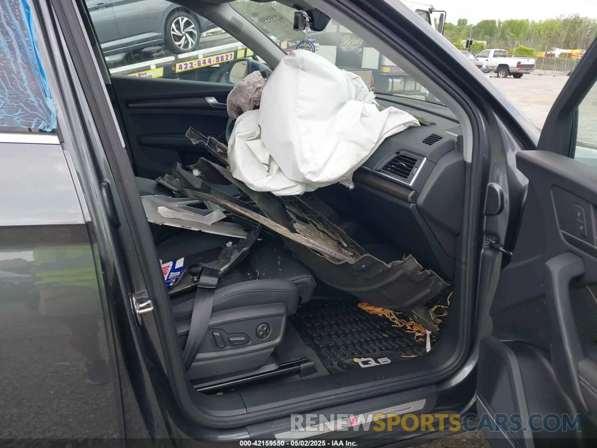 5 fotografías del automóvil dañado WA1E2AFY7R2150931 AUDI Q5 2024