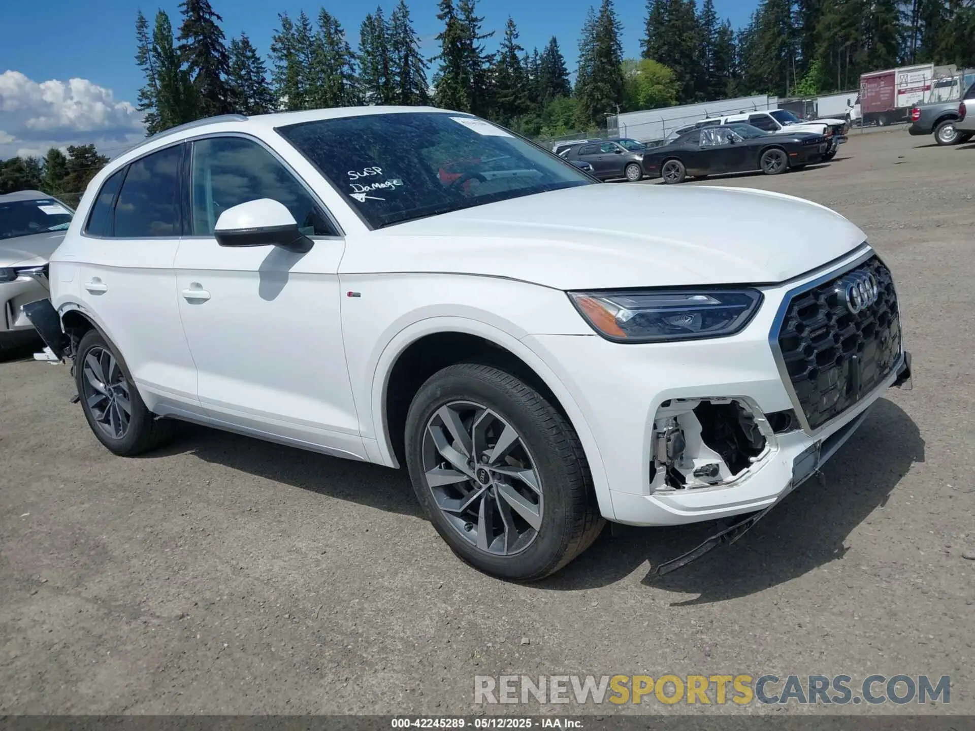1 fotografías del automóvil dañado WA1EAAFY1R2031114 AUDI Q5 2024