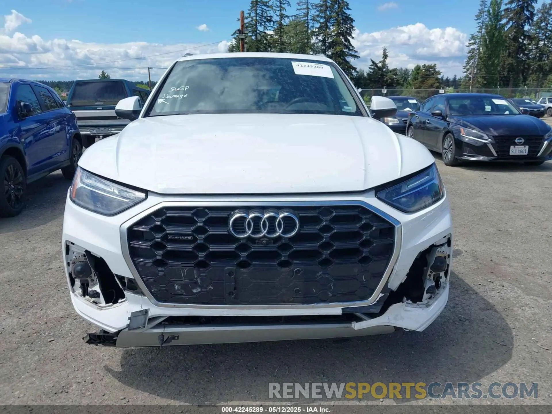 12 fotografías del automóvil dañado WA1EAAFY1R2031114 AUDI Q5 2024
