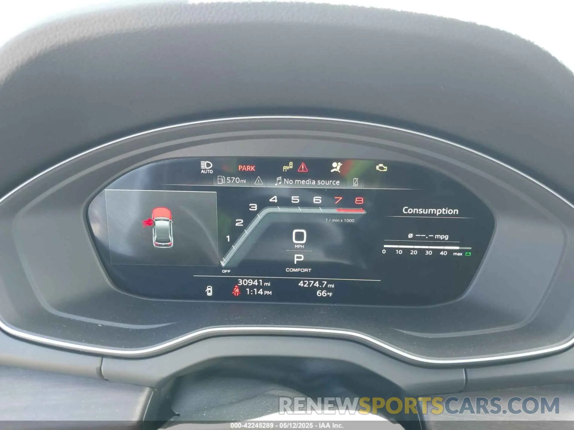 7 fotografías del automóvil dañado WA1EAAFY1R2031114 AUDI Q5 2024