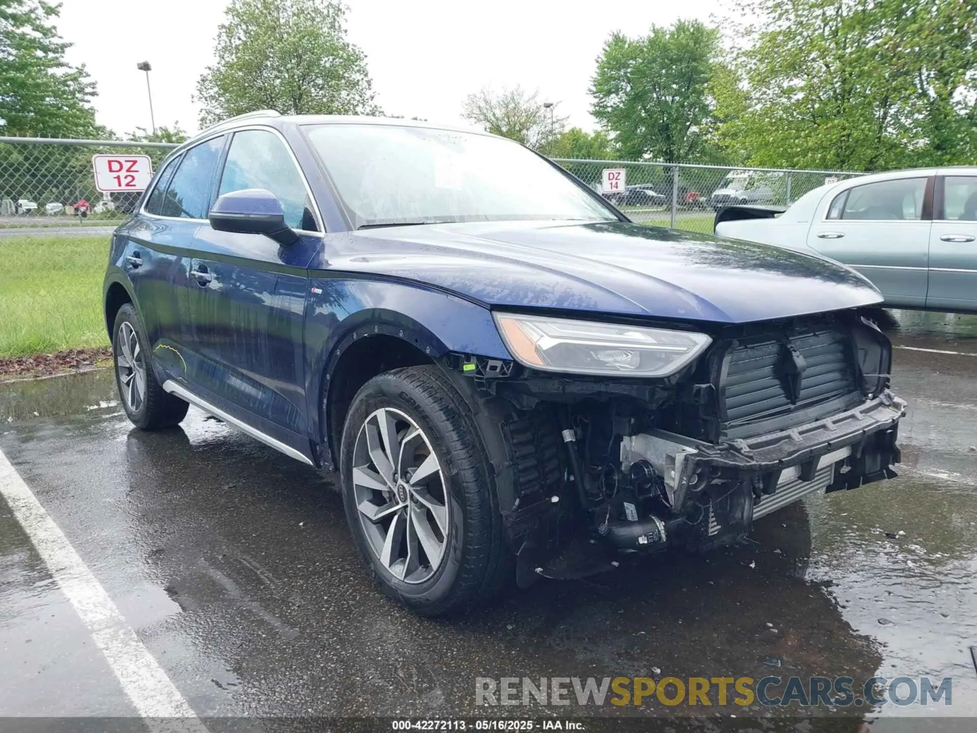 17 fotografías del automóvil dañado WA1EAAFY1R2053260 AUDI Q5 2024