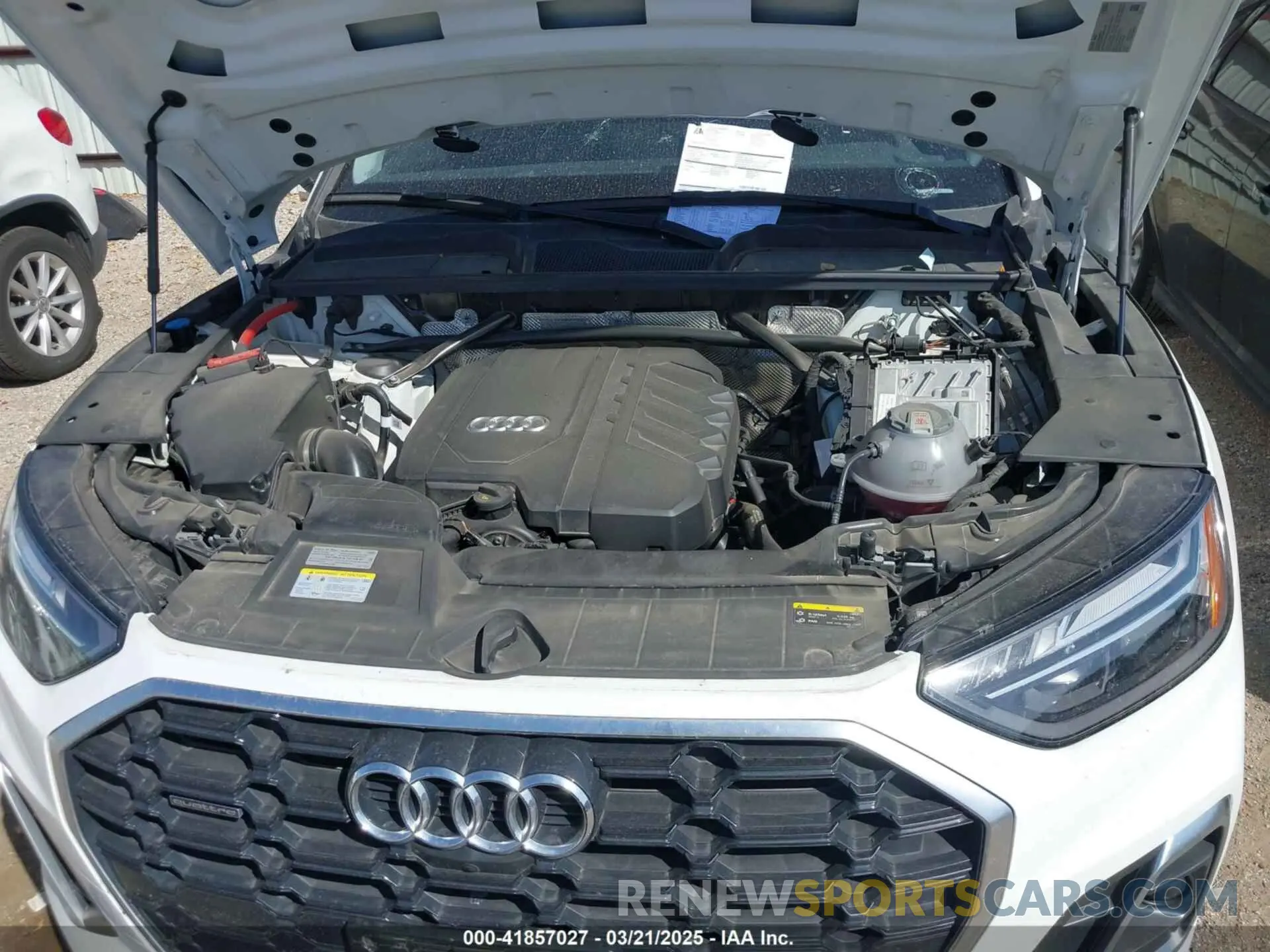 10 fotografías del automóvil dañado WA1EAAFY1R2071161 AUDI Q5 2024