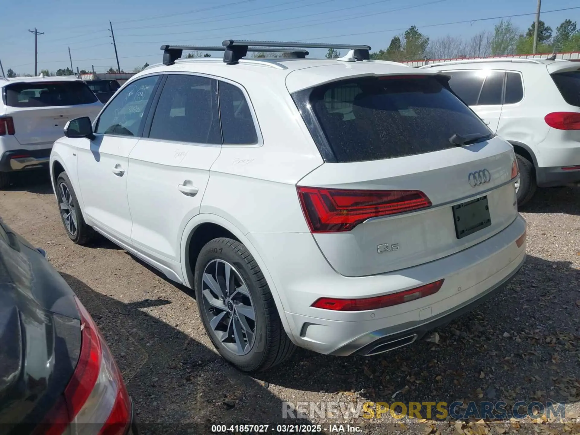3 fotografías del automóvil dañado WA1EAAFY1R2071161 AUDI Q5 2024