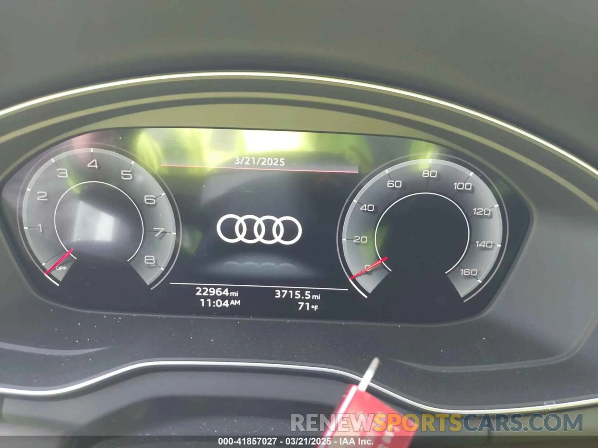 7 fotografías del automóvil dañado WA1EAAFY1R2071161 AUDI Q5 2024