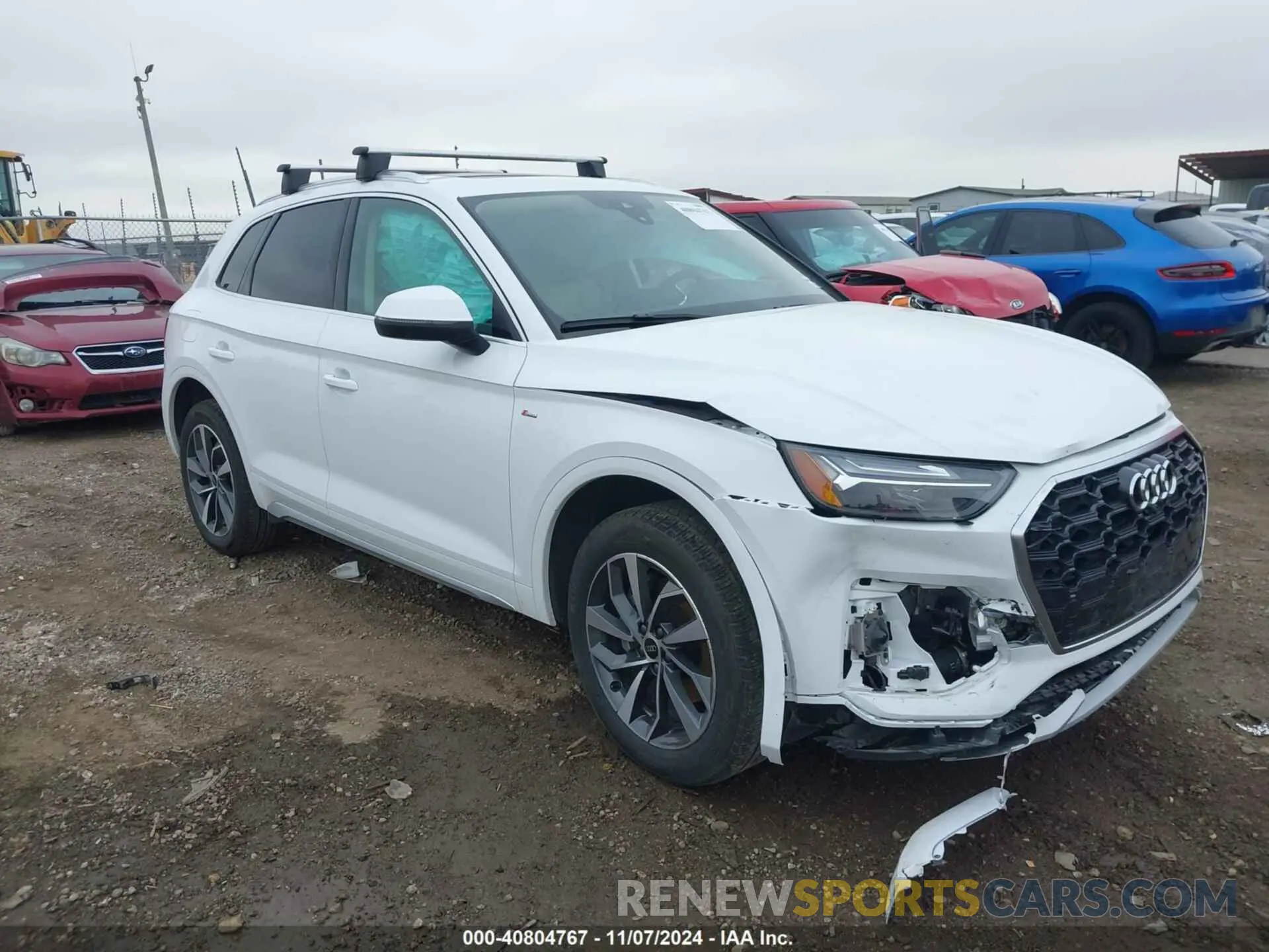 1 fotografías del automóvil dañado WA1EAAFY2R2032661 AUDI Q5 2024