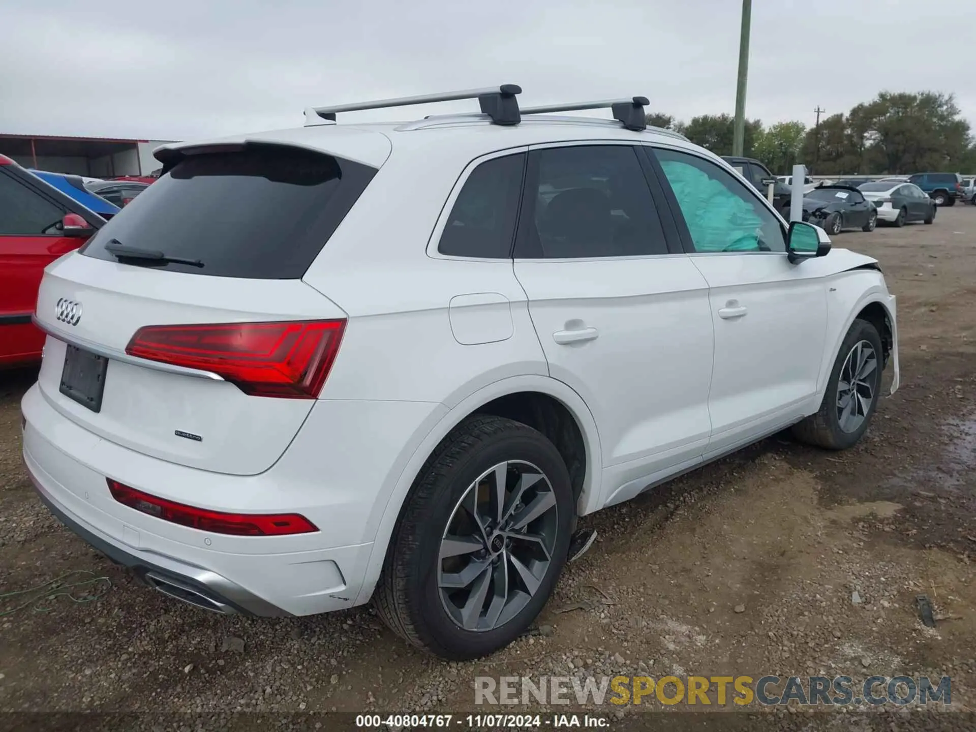 4 fotografías del automóvil dañado WA1EAAFY2R2032661 AUDI Q5 2024