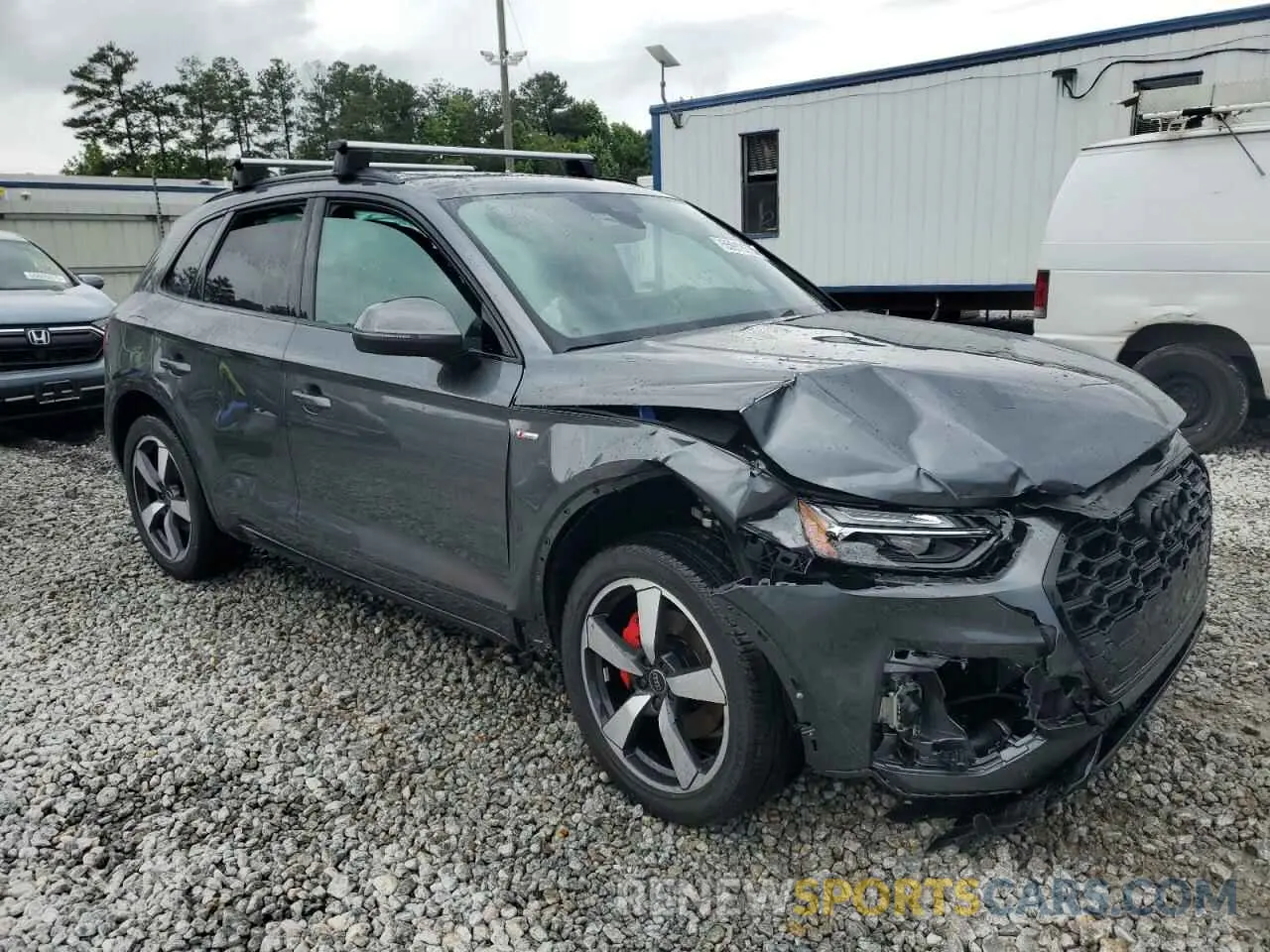4 fotografías del automóvil dañado WA1EAAFY2R2145381 AUDI Q5 2024