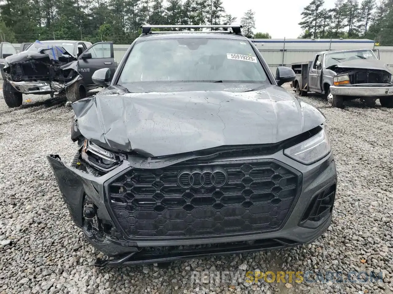 5 fotografías del automóvil dañado WA1EAAFY2R2145381 AUDI Q5 2024