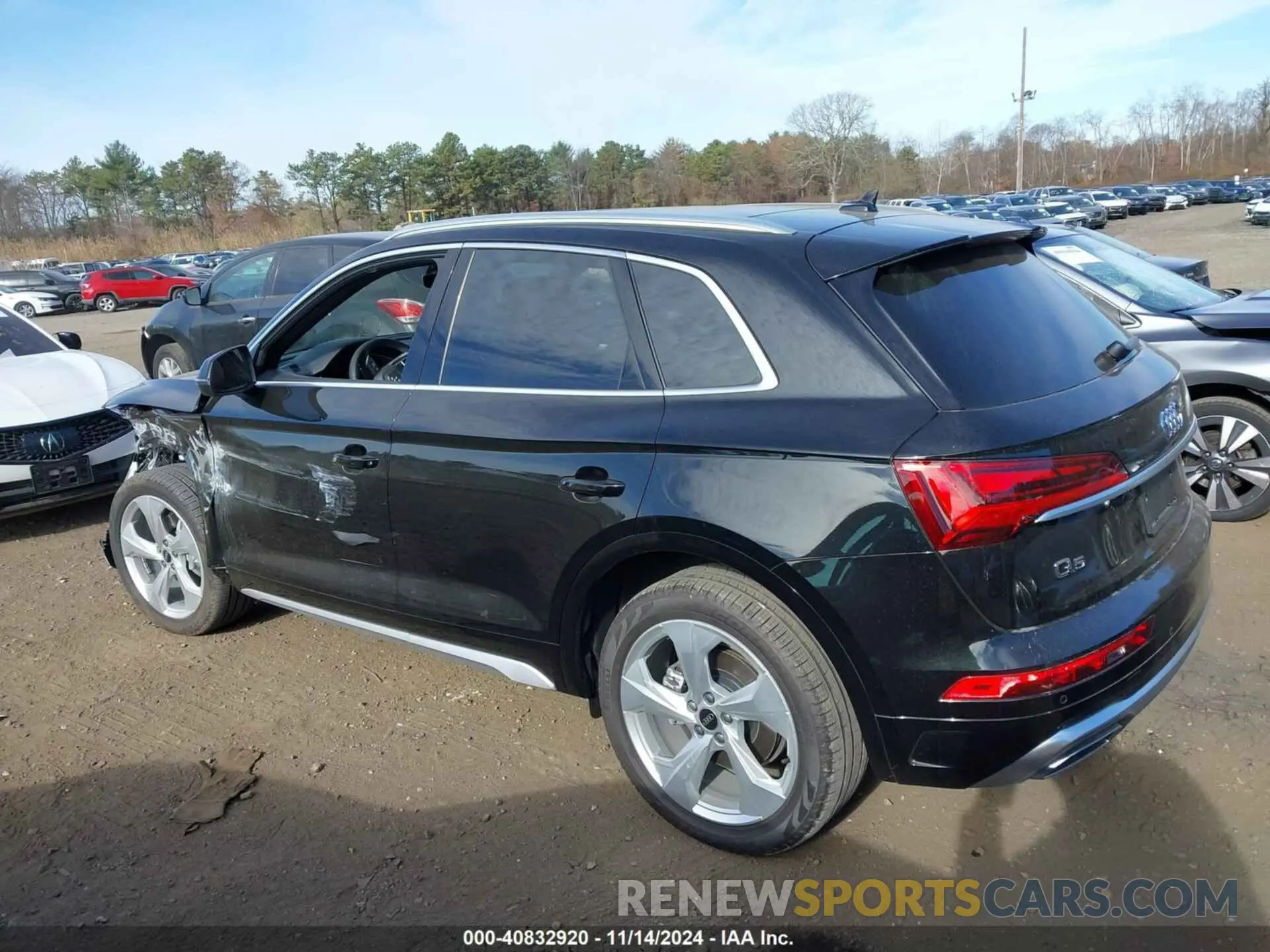 14 fotografías del automóvil dañado WA1EAAFY4R2137184 AUDI Q5 2024