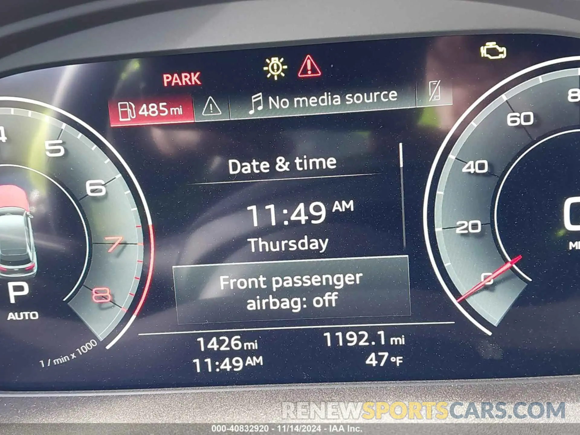 15 fotografías del automóvil dañado WA1EAAFY4R2137184 AUDI Q5 2024