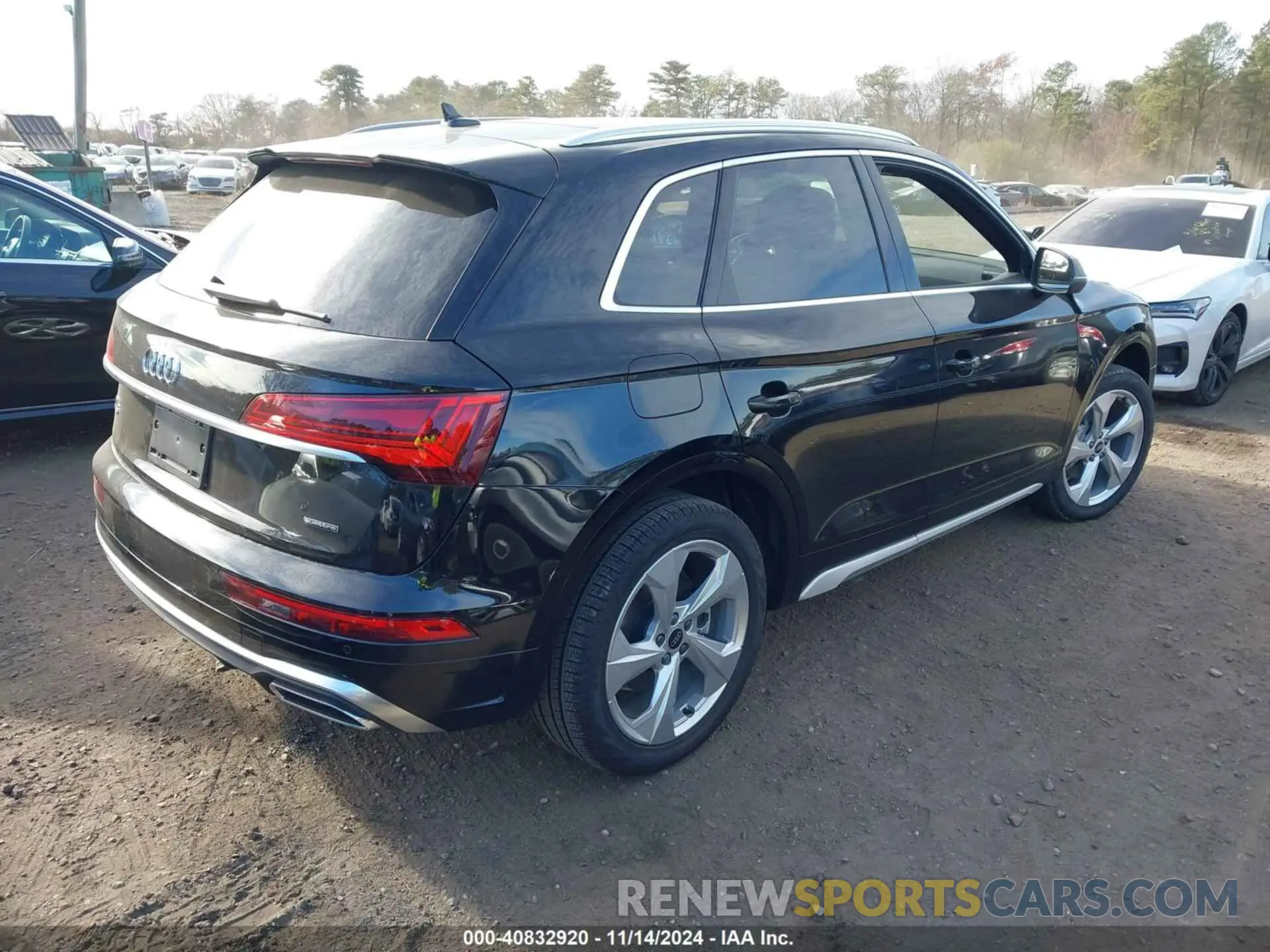 4 fotografías del automóvil dañado WA1EAAFY4R2137184 AUDI Q5 2024
