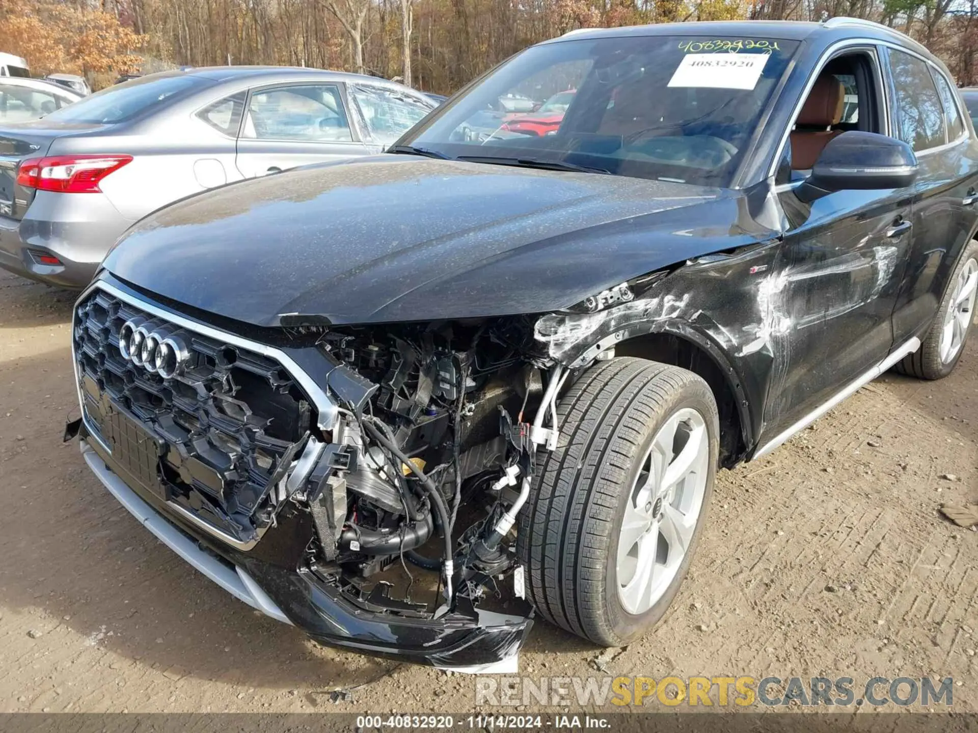 6 fotografías del automóvil dañado WA1EAAFY4R2137184 AUDI Q5 2024