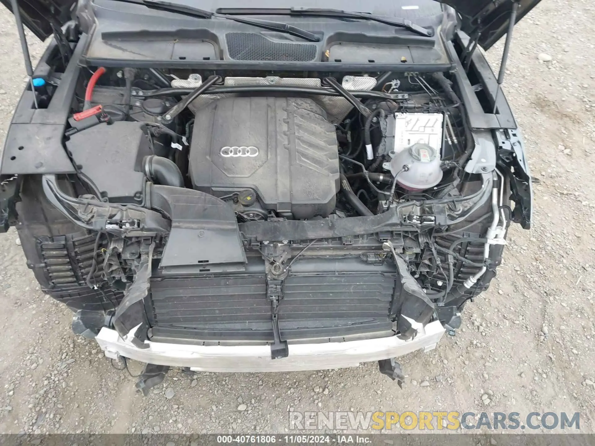10 fotografías del automóvil dañado WA1EAAFY5R2070692 AUDI Q5 2024