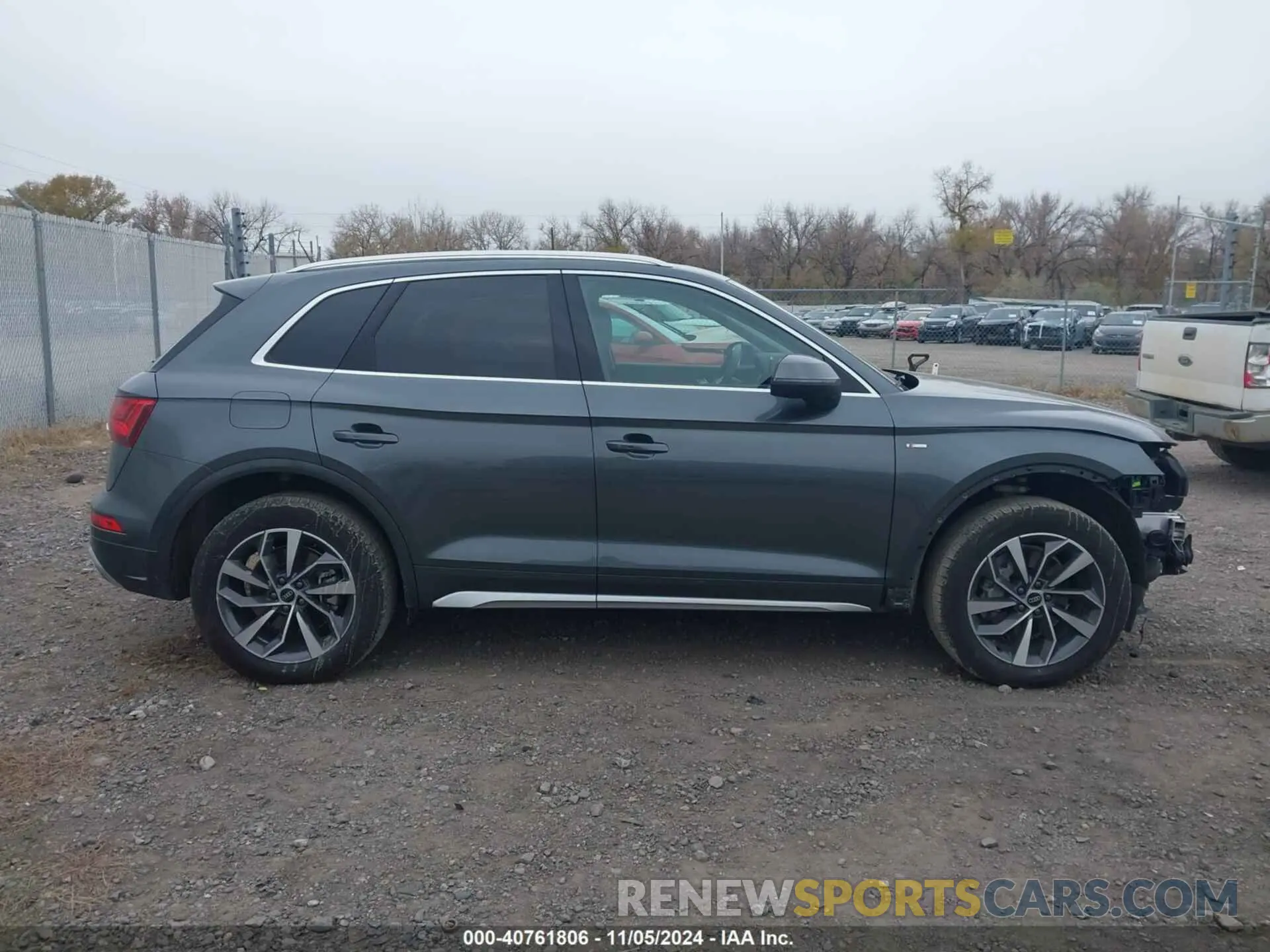 14 fotografías del automóvil dañado WA1EAAFY5R2070692 AUDI Q5 2024