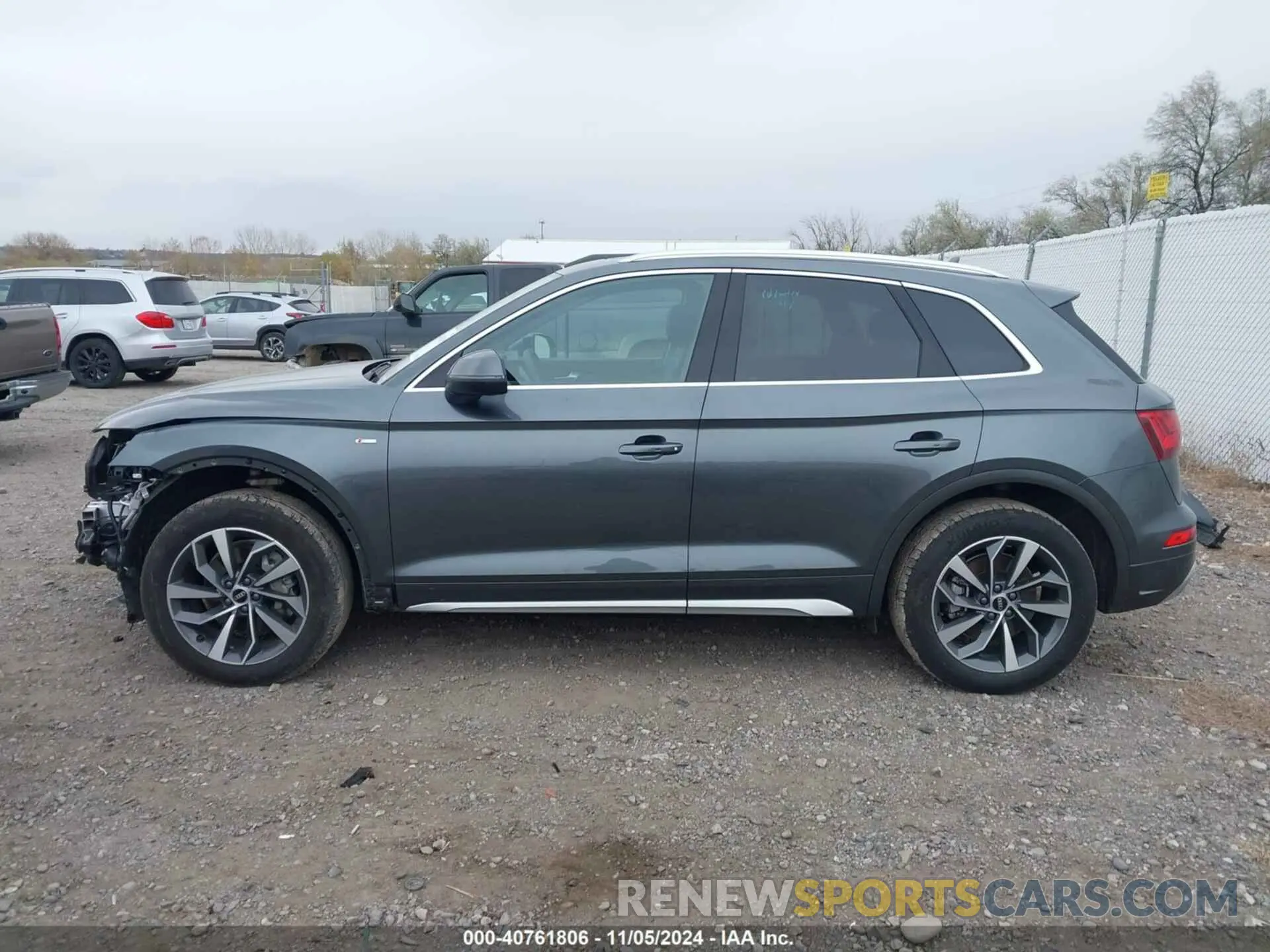 15 fotografías del automóvil dañado WA1EAAFY5R2070692 AUDI Q5 2024