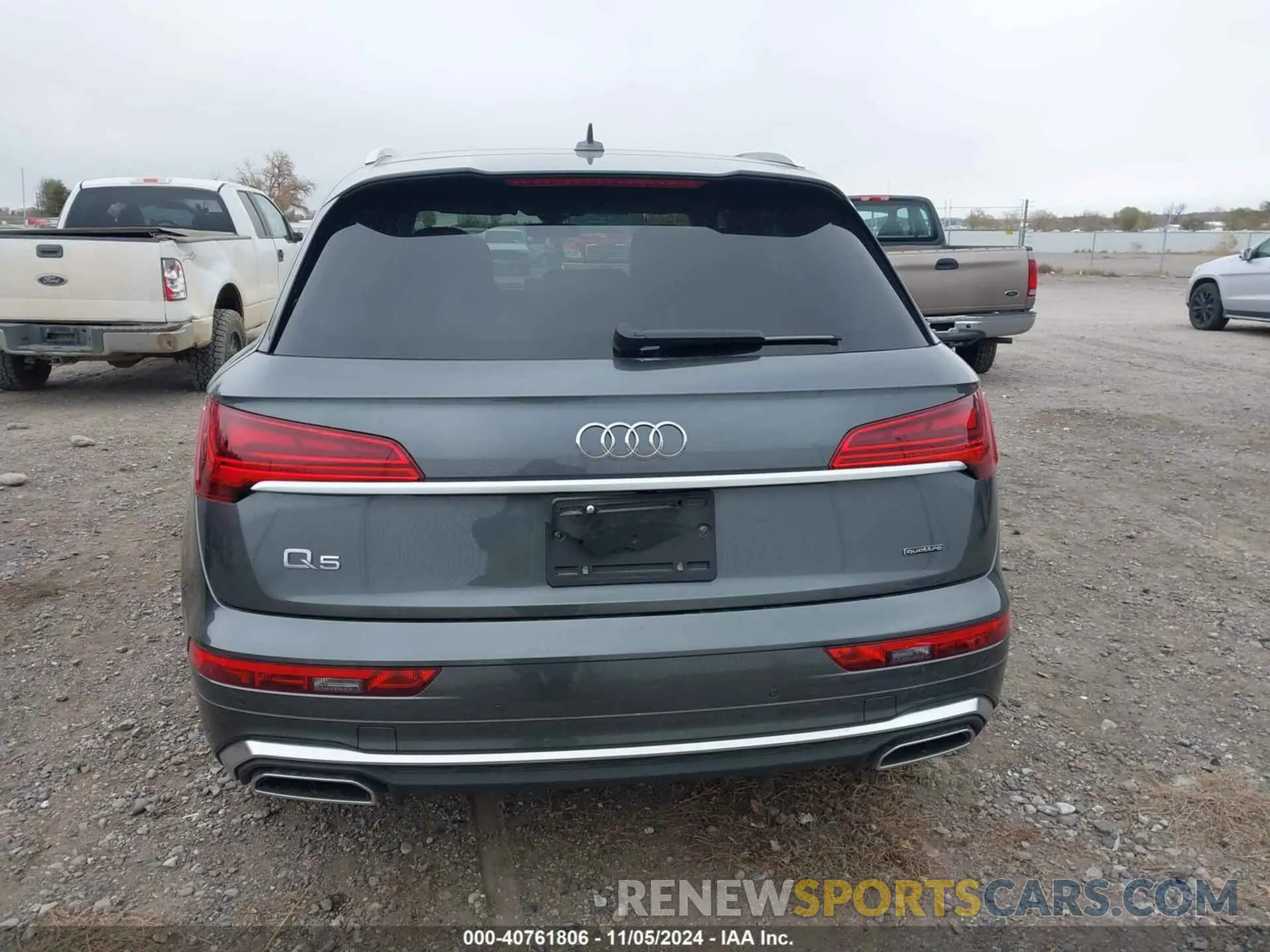 17 fotografías del automóvil dañado WA1EAAFY5R2070692 AUDI Q5 2024