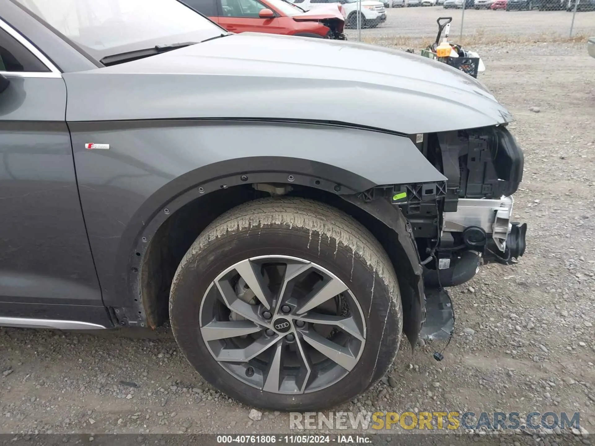 20 fotografías del automóvil dañado WA1EAAFY5R2070692 AUDI Q5 2024