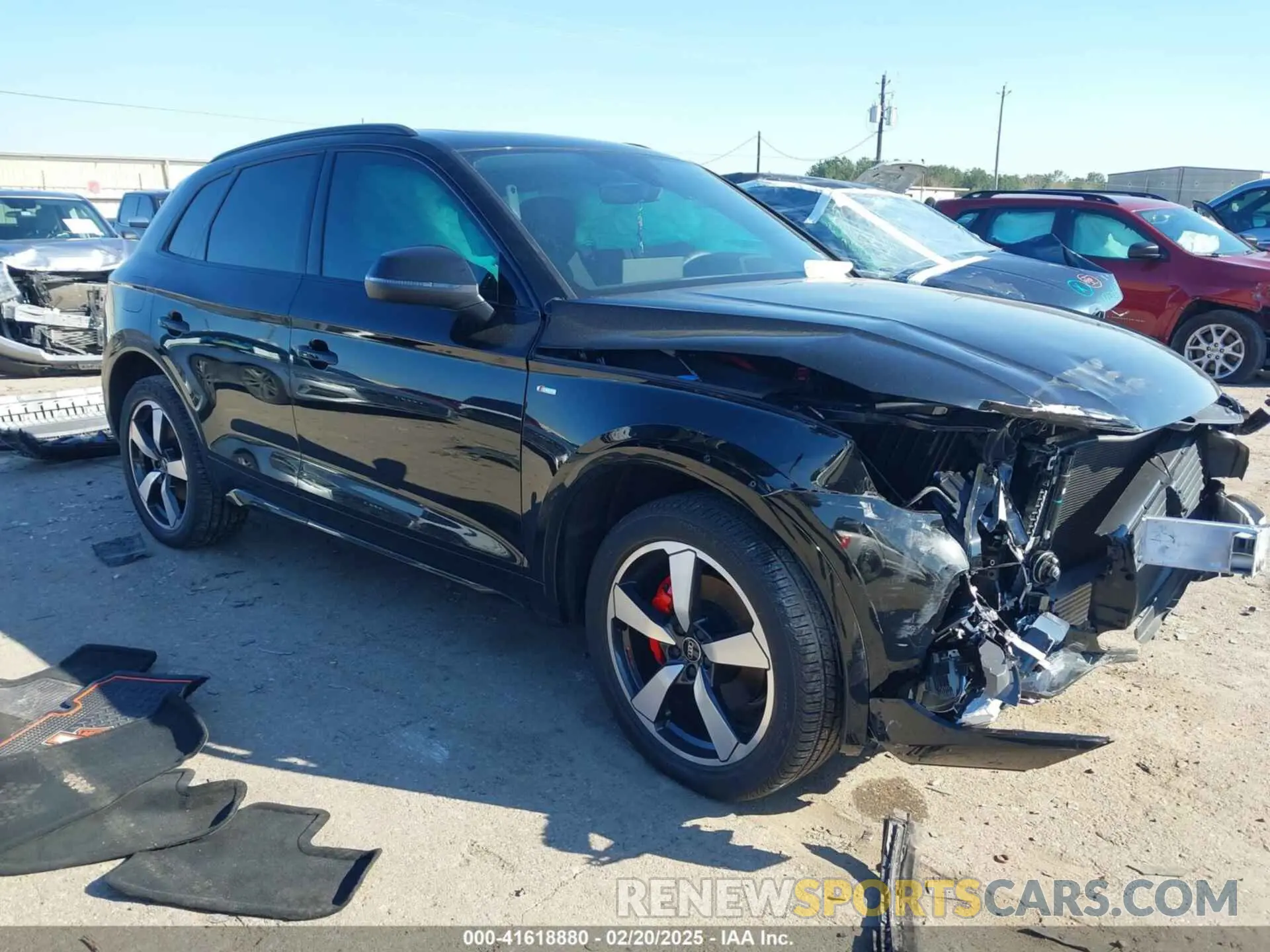 1 fotografías del automóvil dañado WA1EAAFY5R2120135 AUDI Q5 2024