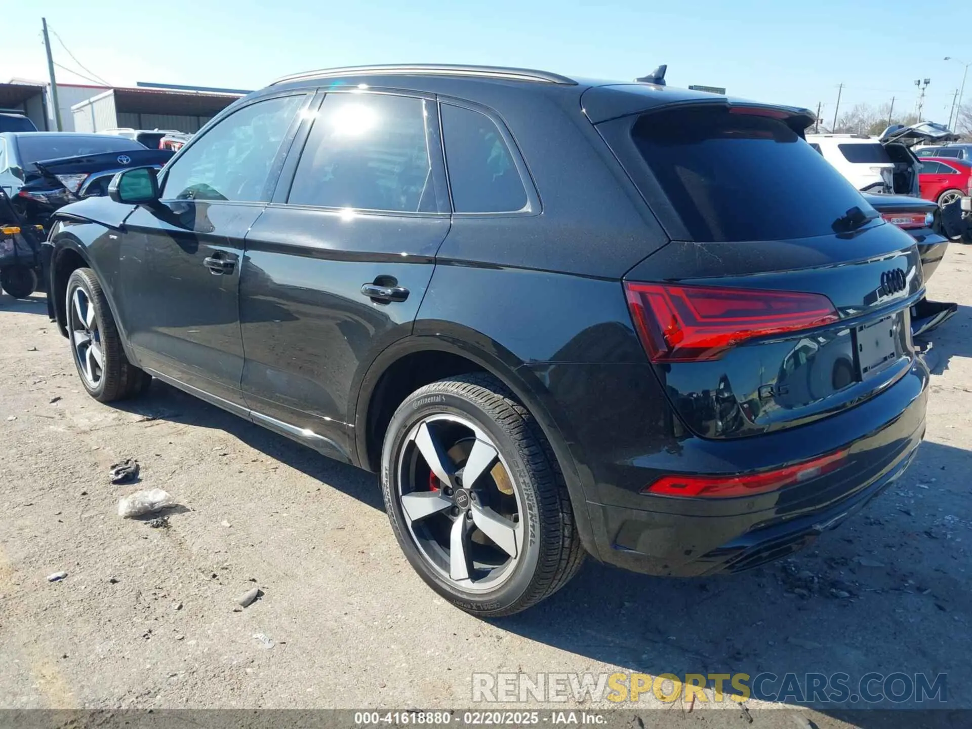 3 fotografías del automóvil dañado WA1EAAFY5R2120135 AUDI Q5 2024