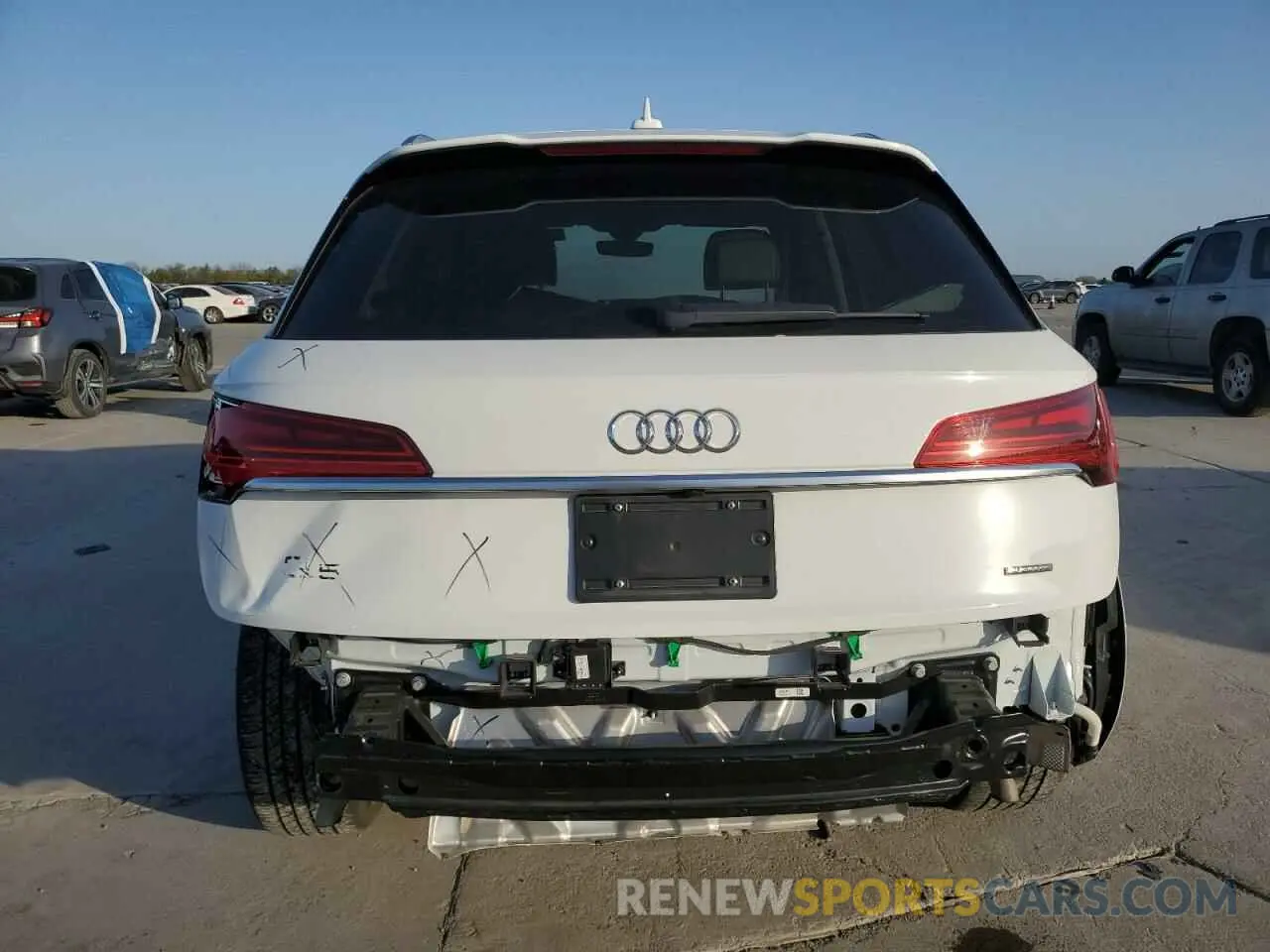 6 fotografías del automóvil dañado WA1EAAFY6R2019329 AUDI Q5 2024