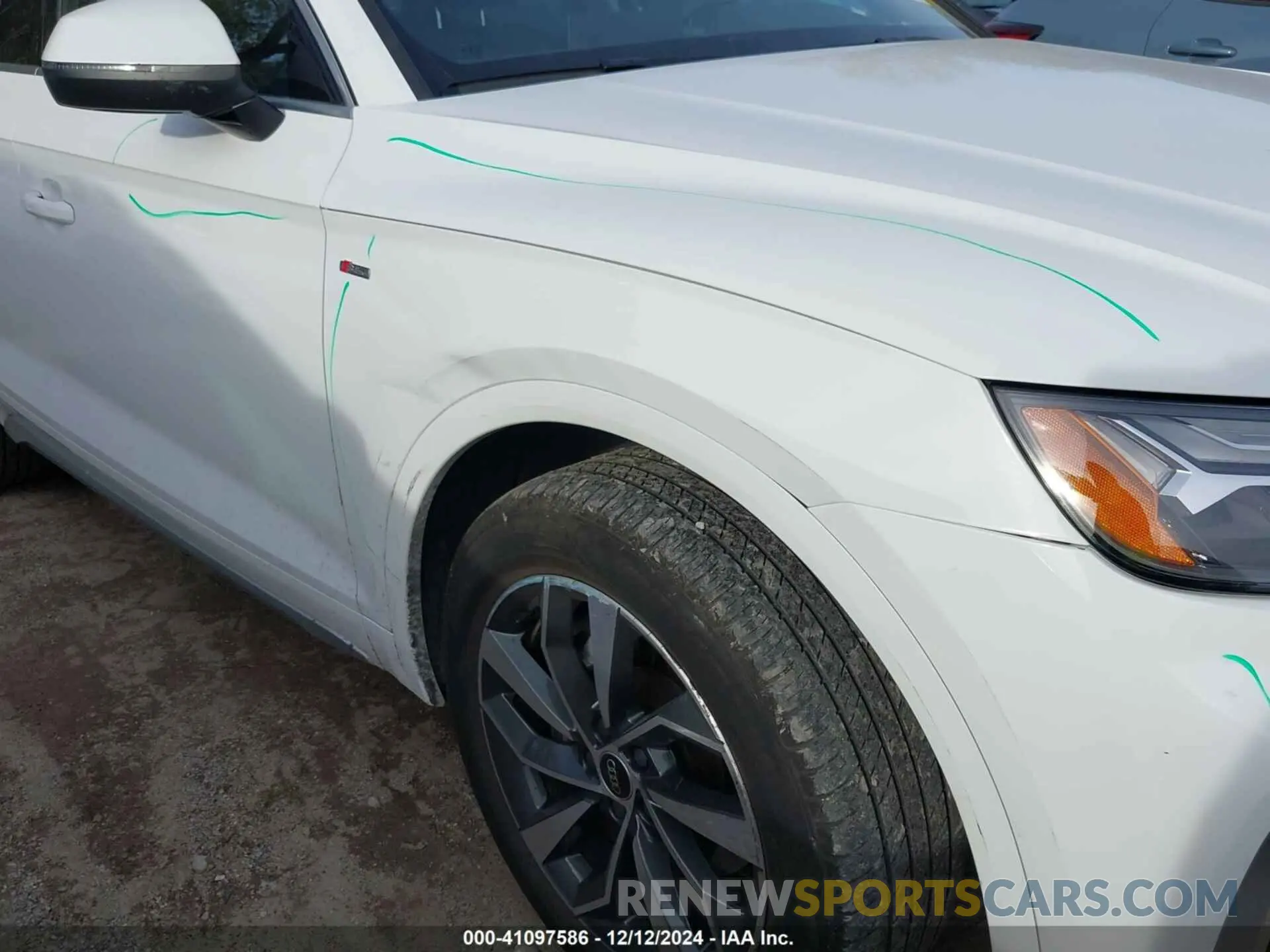 6 fotografías del automóvil dañado WA1EAAFY6R2025888 AUDI Q5 2024