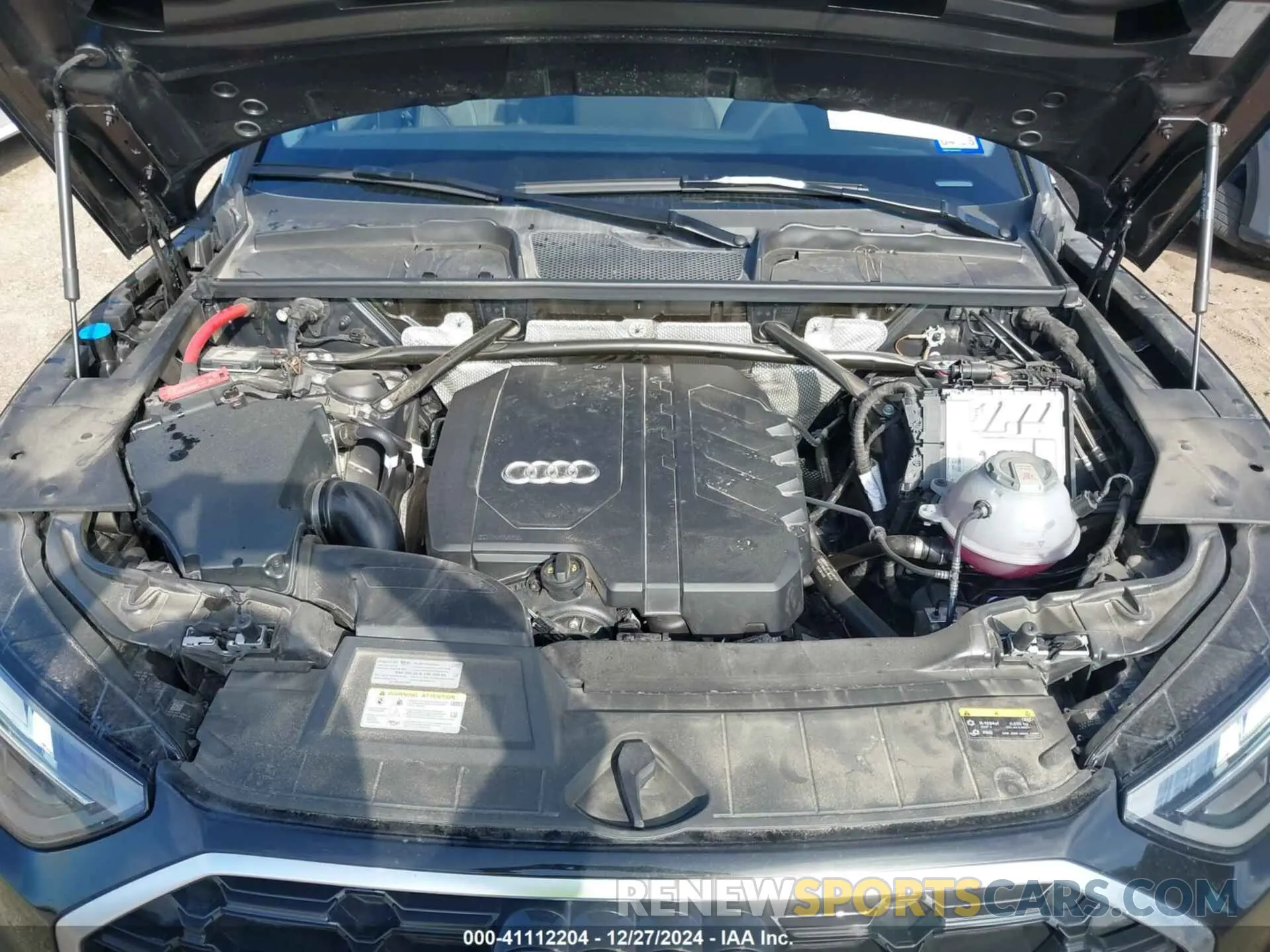 10 fotografías del automóvil dañado WA1EAAFY6R2047325 AUDI Q5 2024