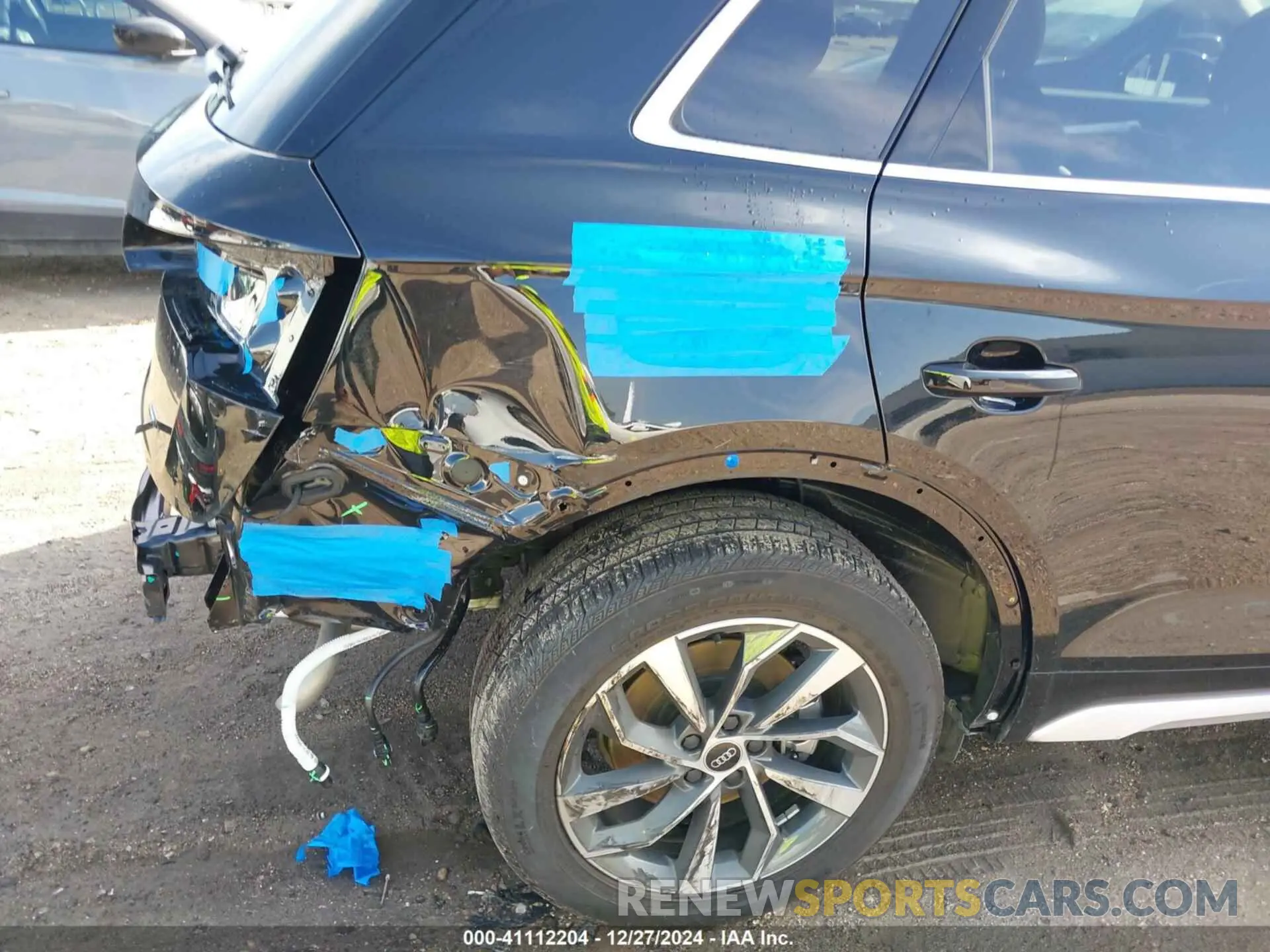 18 fotografías del automóvil dañado WA1EAAFY6R2047325 AUDI Q5 2024
