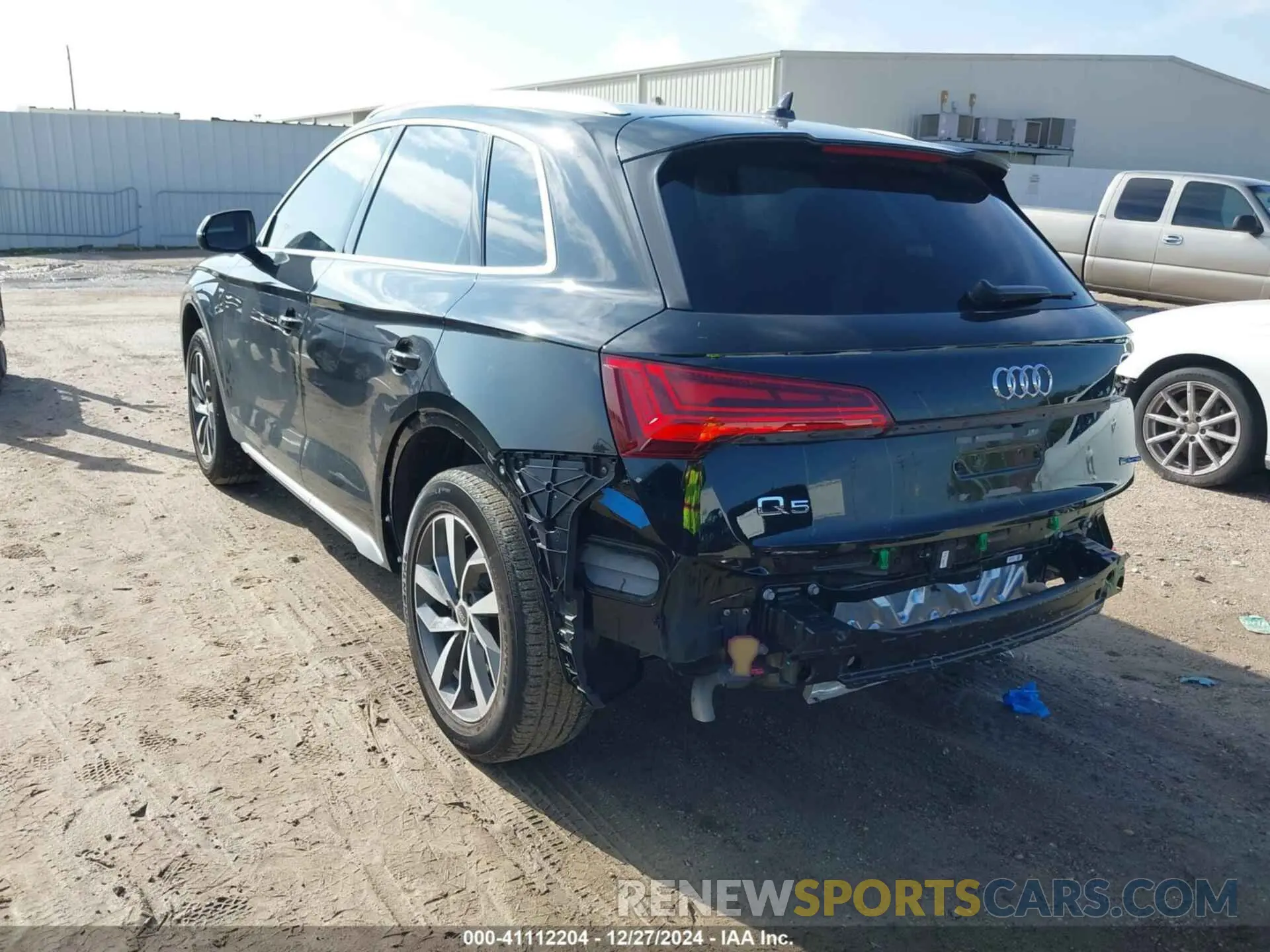 3 fotografías del automóvil dañado WA1EAAFY6R2047325 AUDI Q5 2024