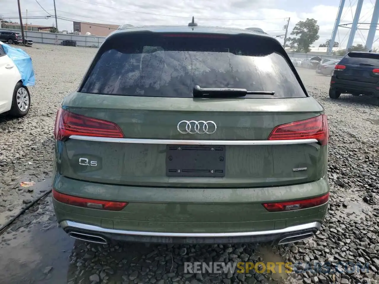 6 fotografías del automóvil dañado WA1EAAFY7R2004368 AUDI Q5 2024