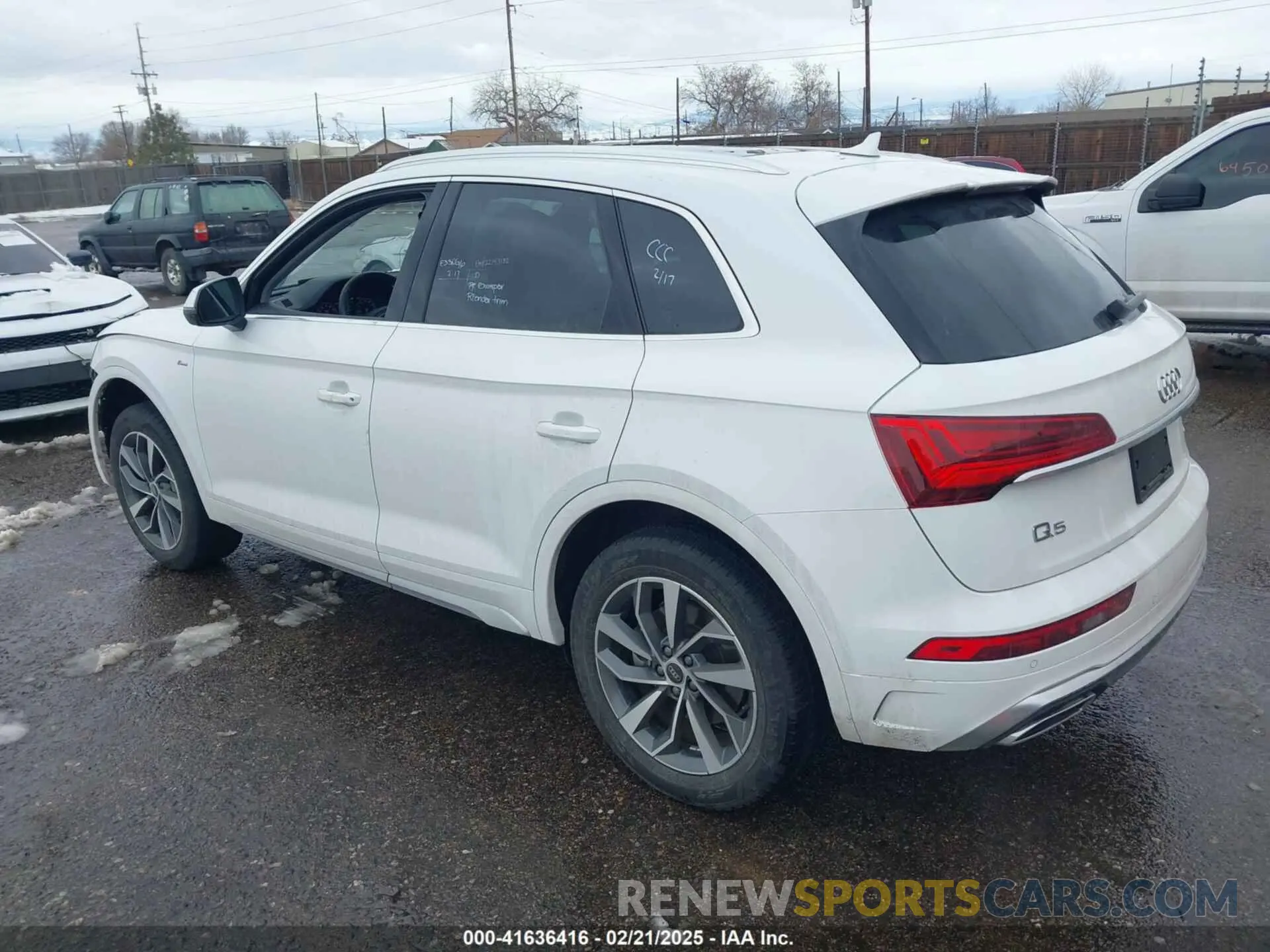 3 fotografías del automóvil dañado WA1EAAFY8R2030123 AUDI Q5 2024