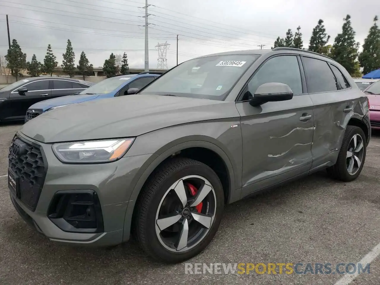 1 fotografías del automóvil dañado WA1EAAFY9R2045228 AUDI Q5 2024