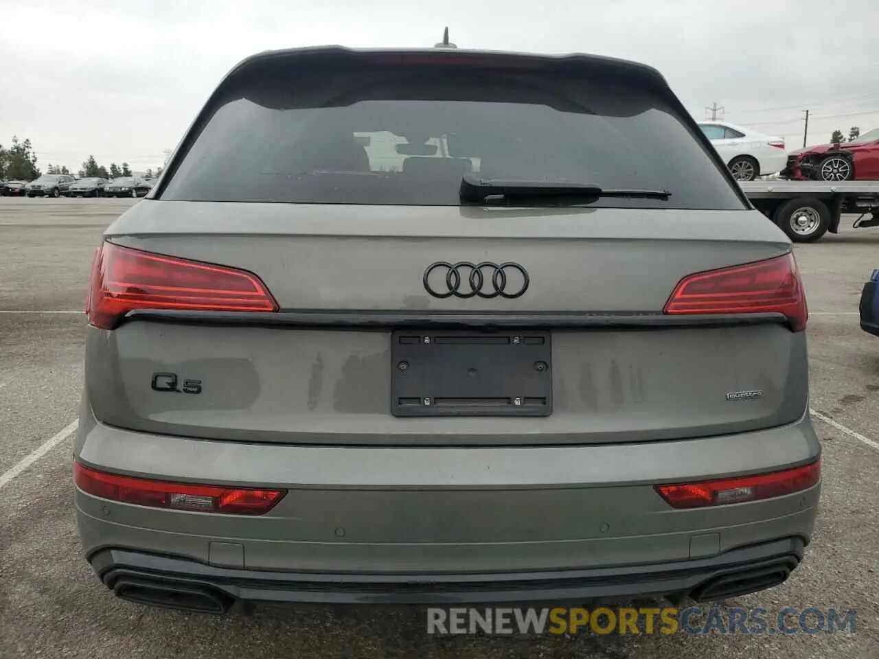 6 fotografías del automóvil dañado WA1EAAFY9R2045228 AUDI Q5 2024
