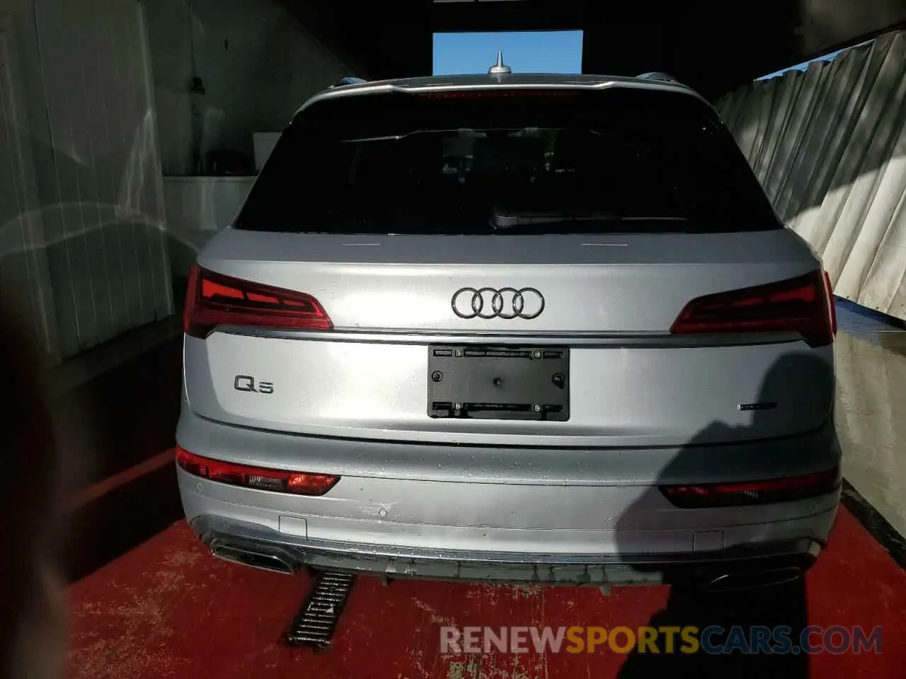 6 fotografías del automóvil dañado WA1EAAFYXR2078805 AUDI Q5 2024