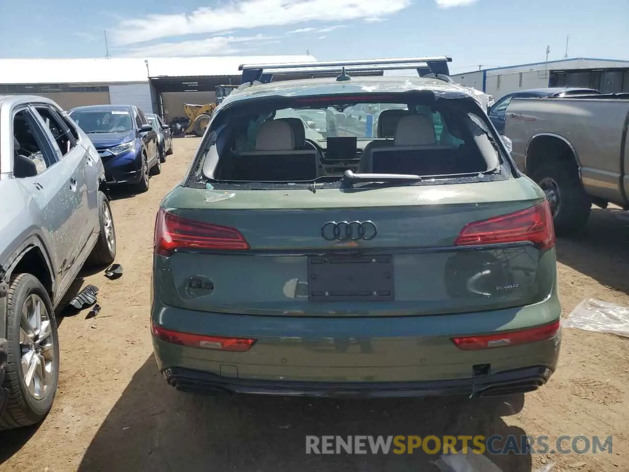6 fotografías del automóvil dañado WA1EAAFYXR2081025 AUDI Q5 2024