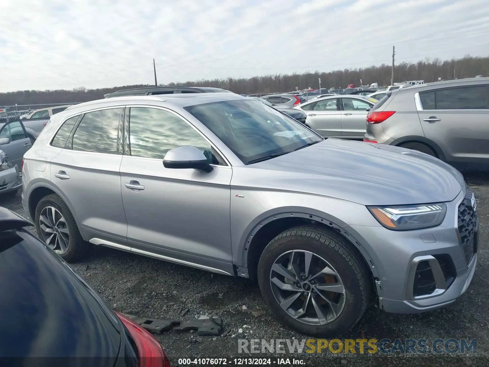 14 fotografías del automóvil dañado WA1FAAFY0R2027446 AUDI Q5 2024