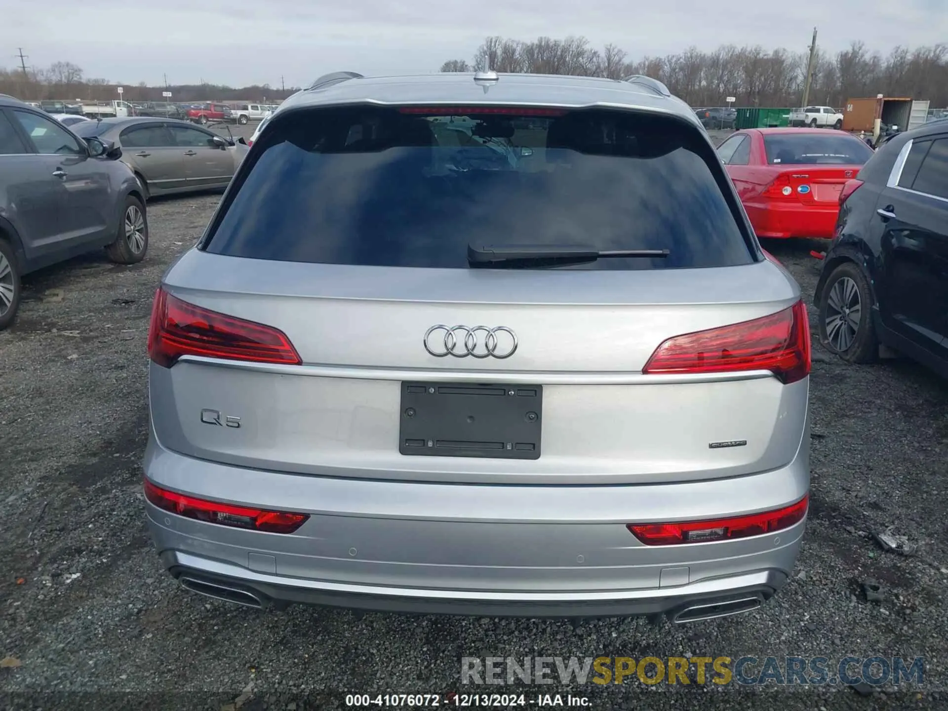 17 fotografías del automóvil dañado WA1FAAFY0R2027446 AUDI Q5 2024