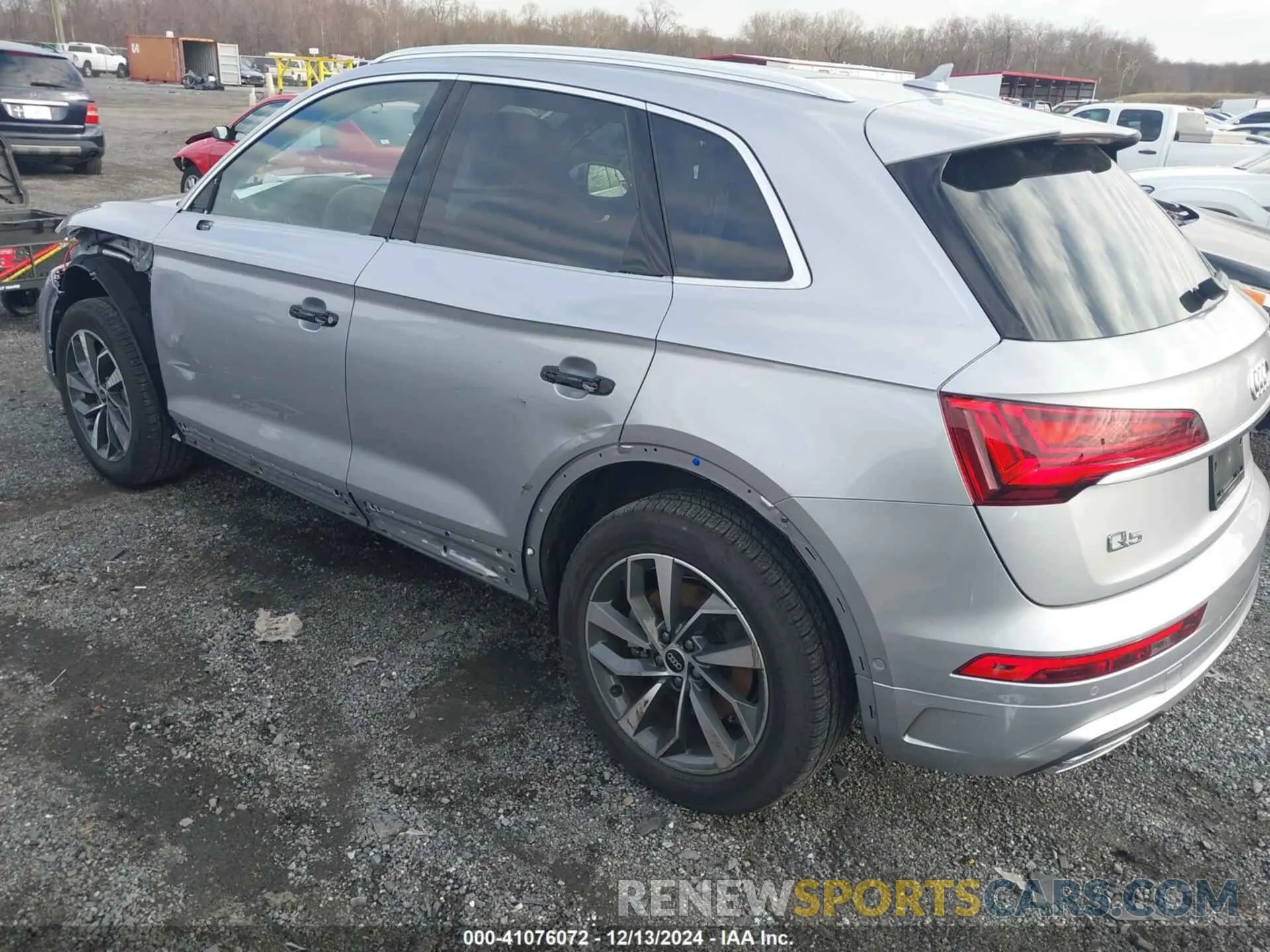 3 fotografías del automóvil dañado WA1FAAFY0R2027446 AUDI Q5 2024