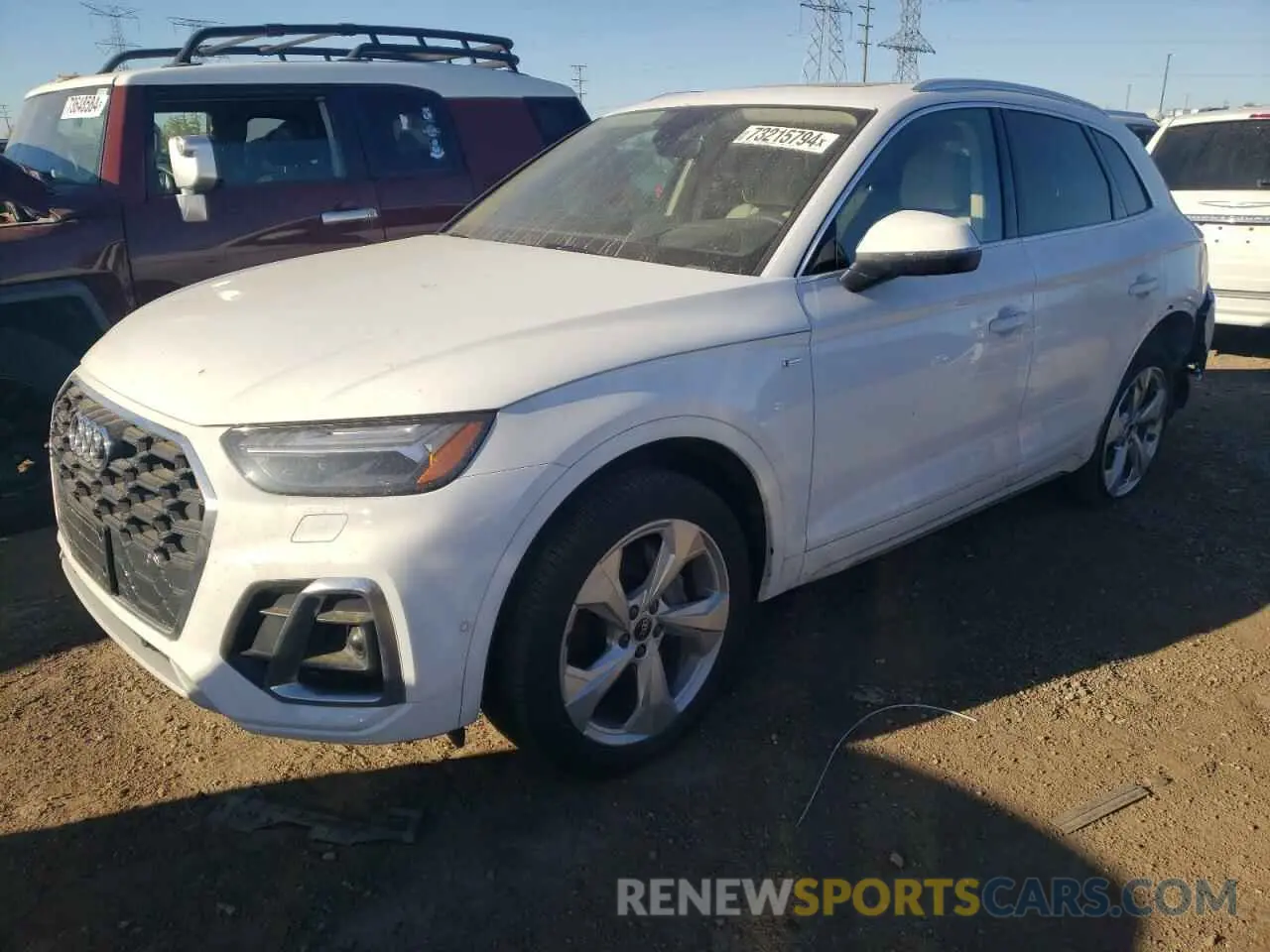 1 fotografías del automóvil dañado WA1FAAFY4R2022069 AUDI Q5 2024