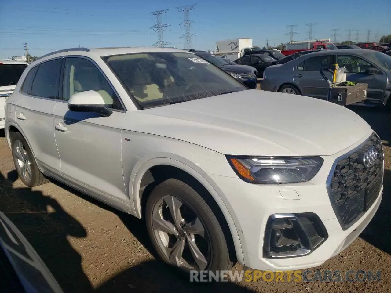 4 fotografías del automóvil dañado WA1FAAFY4R2022069 AUDI Q5 2024