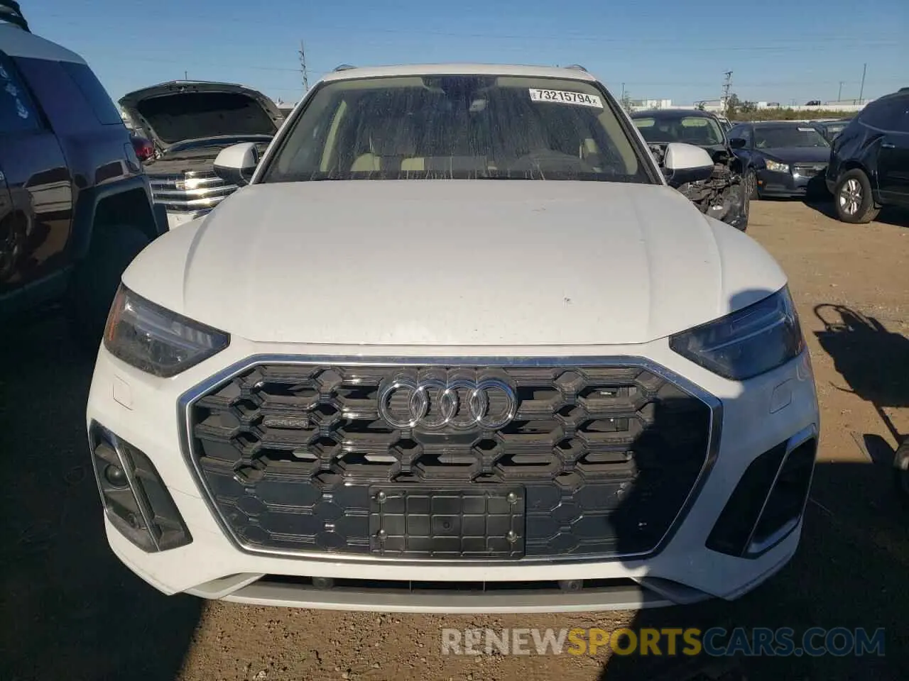 5 fotografías del automóvil dañado WA1FAAFY4R2022069 AUDI Q5 2024