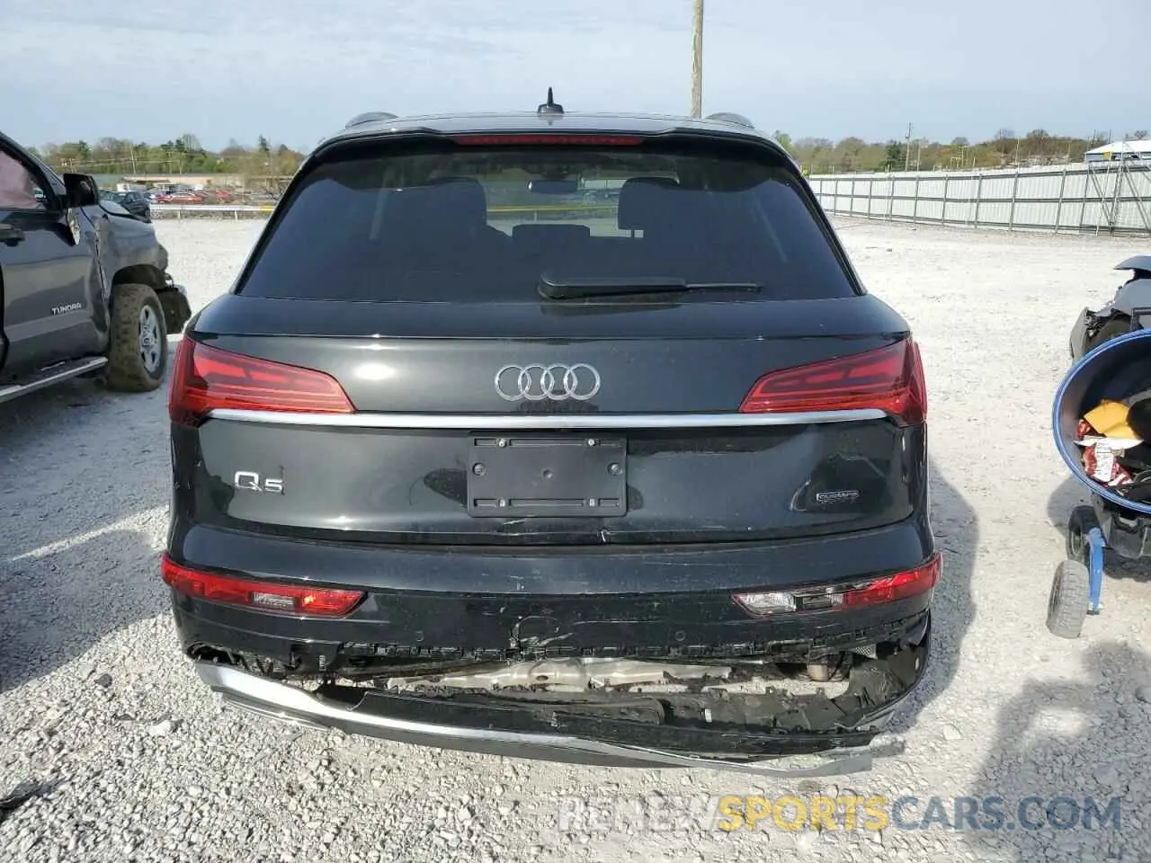 6 fotografías del automóvil dañado WA1FAAFY5R2044534 AUDI Q5 2024