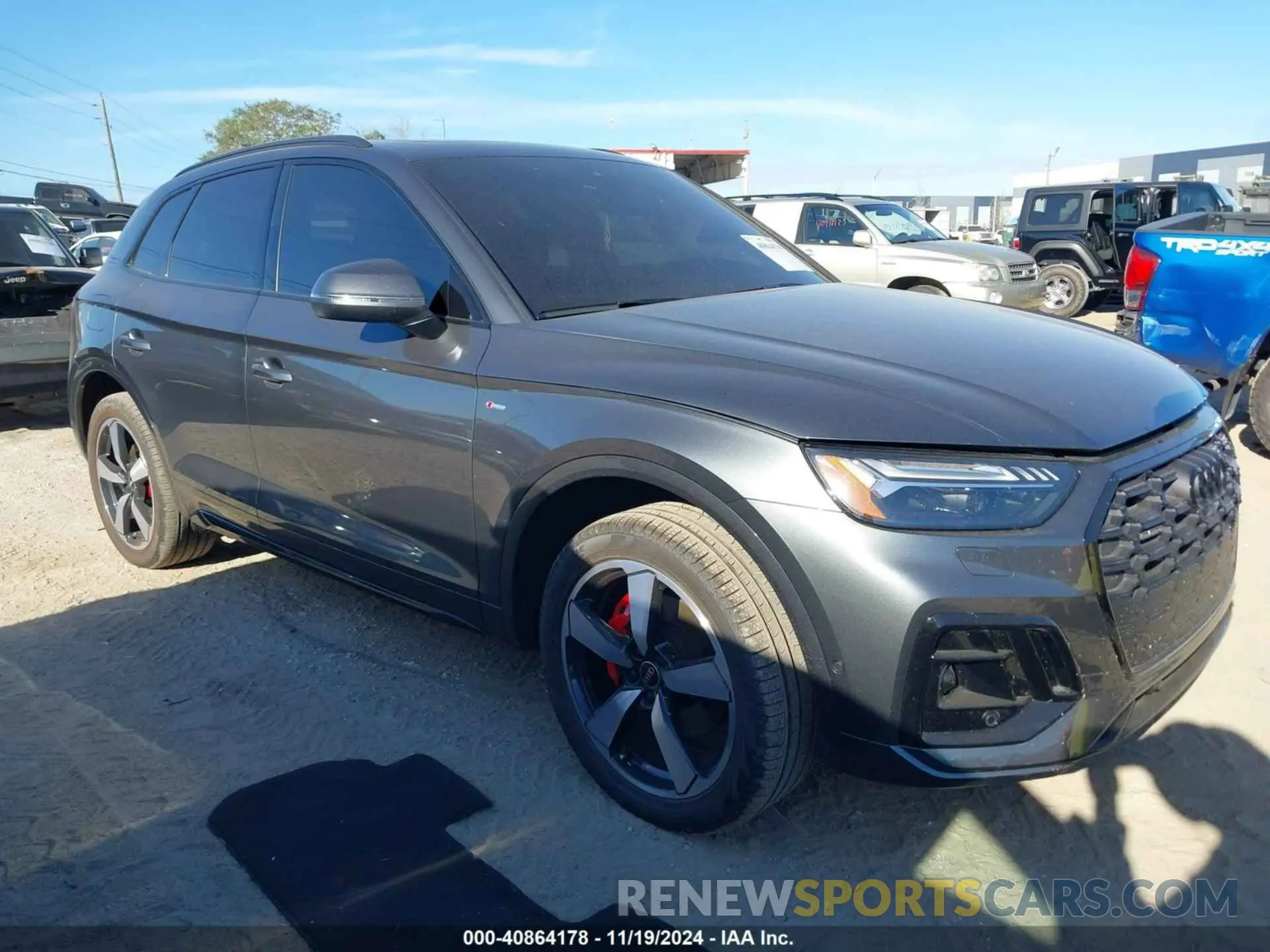 1 fotografías del automóvil dañado WA1FAAFY5R2112458 AUDI Q5 2024