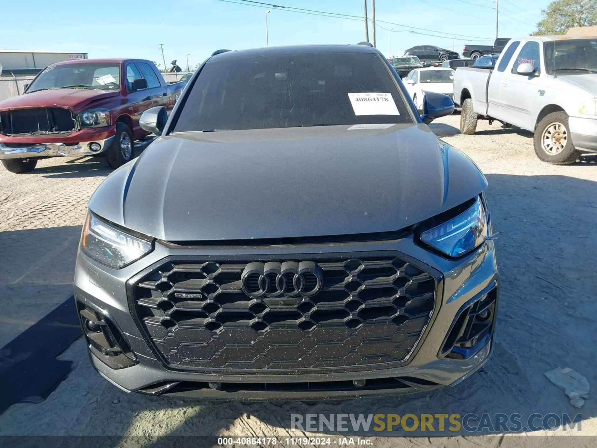 12 fotografías del automóvil dañado WA1FAAFY5R2112458 AUDI Q5 2024