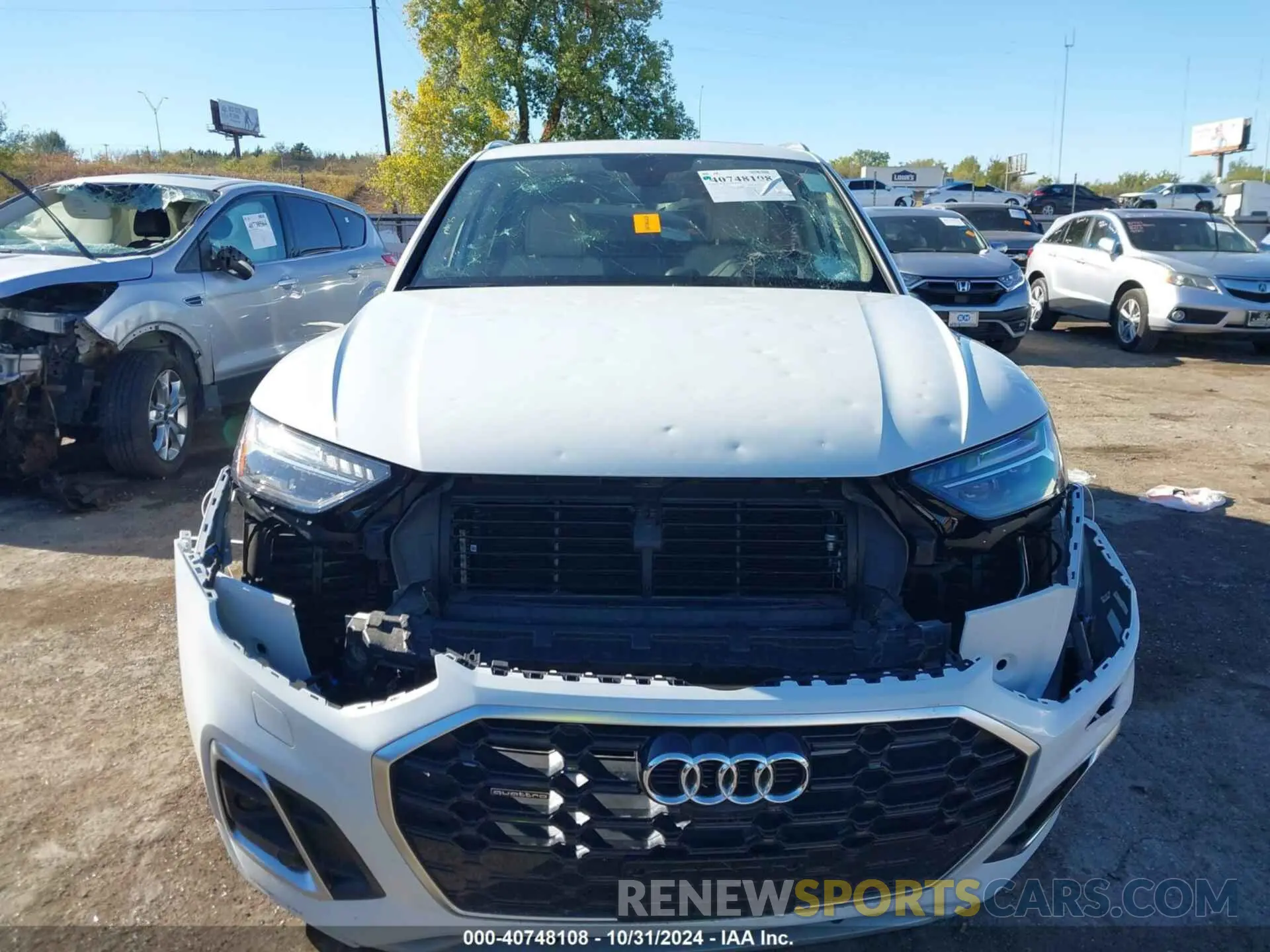 13 fotografías del automóvil dañado WA1FABFY3R2003325 AUDI Q5 2024