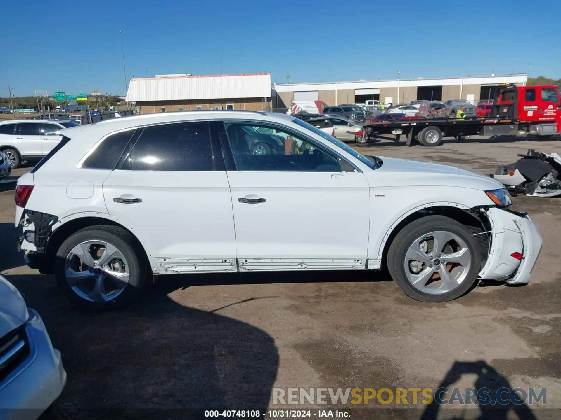 14 fotografías del automóvil dañado WA1FABFY3R2003325 AUDI Q5 2024