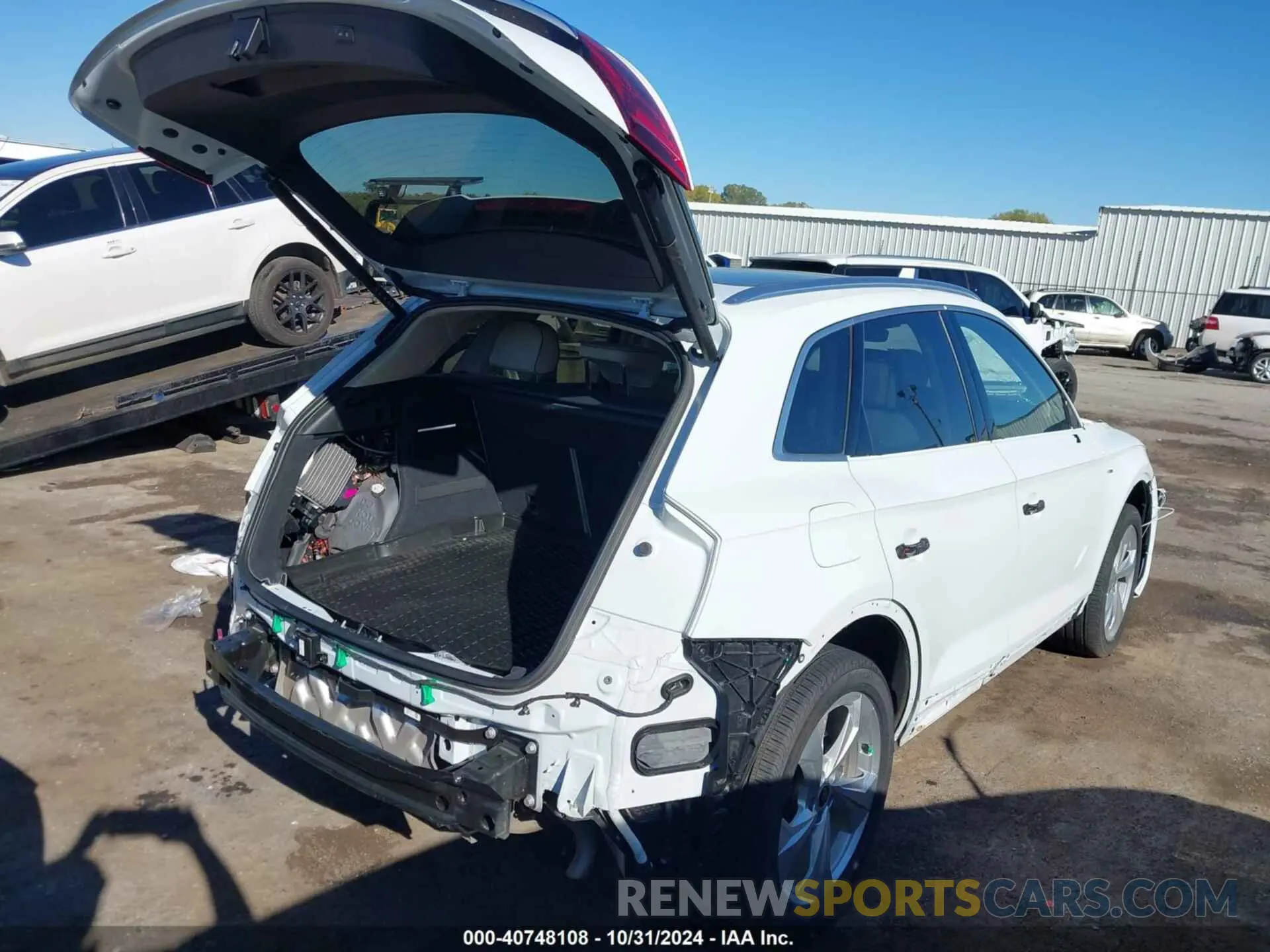 4 fotografías del automóvil dañado WA1FABFY3R2003325 AUDI Q5 2024