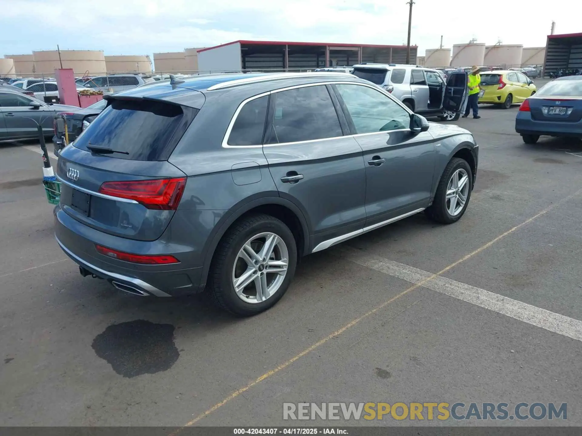 4 fotografías del automóvil dañado WA1G2AFY0R2063378 AUDI Q5 2024