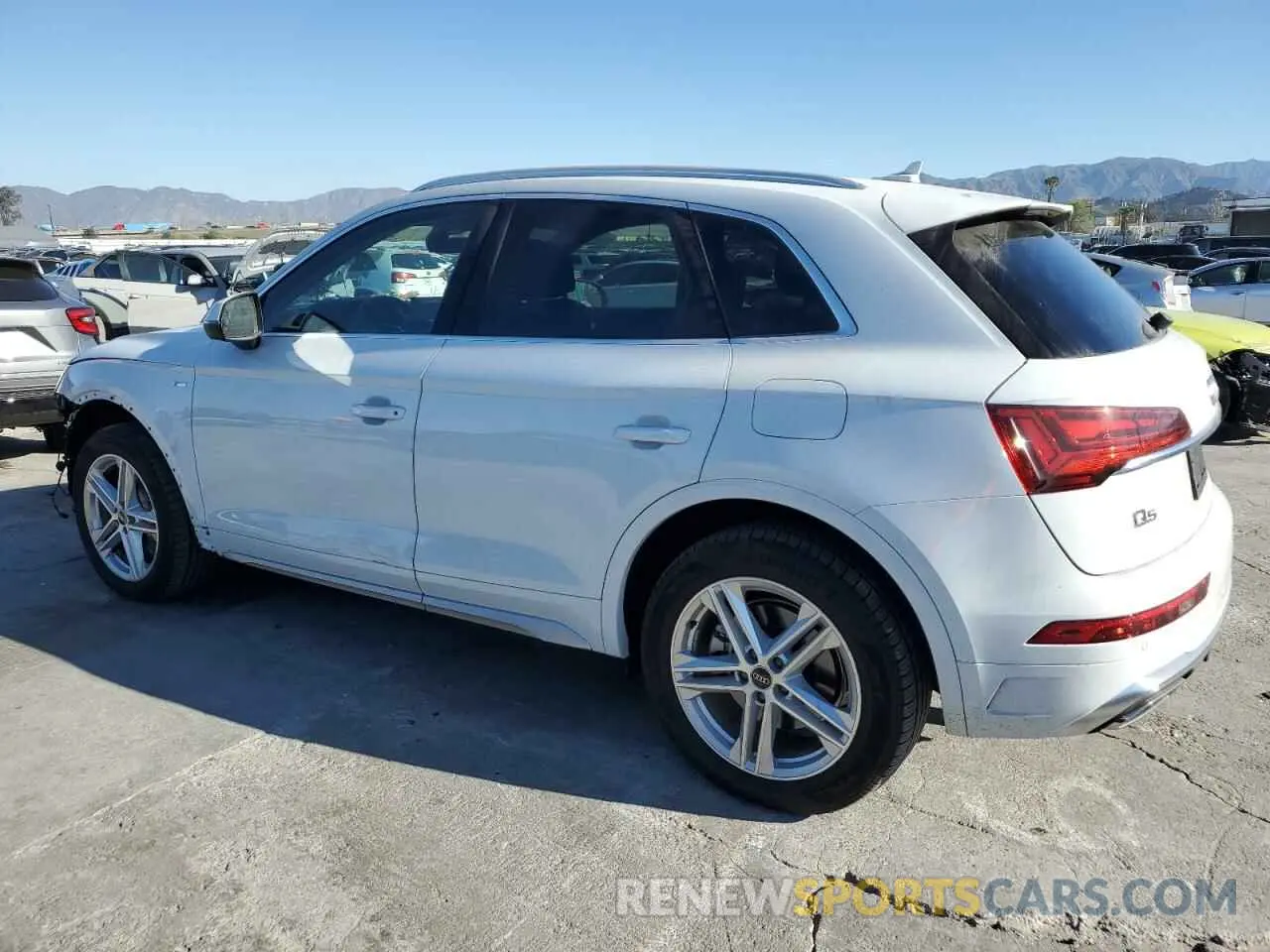 2 fotografías del automóvil dañado WA1G2AFY1R2069111 AUDI Q5 2024