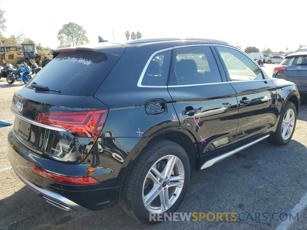 3 fotografías del automóvil dañado WA1G2AFY2R2105341 AUDI Q5 2024