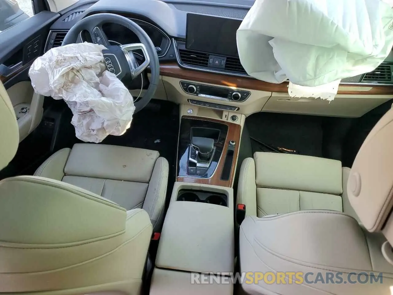 8 fotografías del automóvil dañado WA1G2AFY8R2007477 AUDI Q5 2024